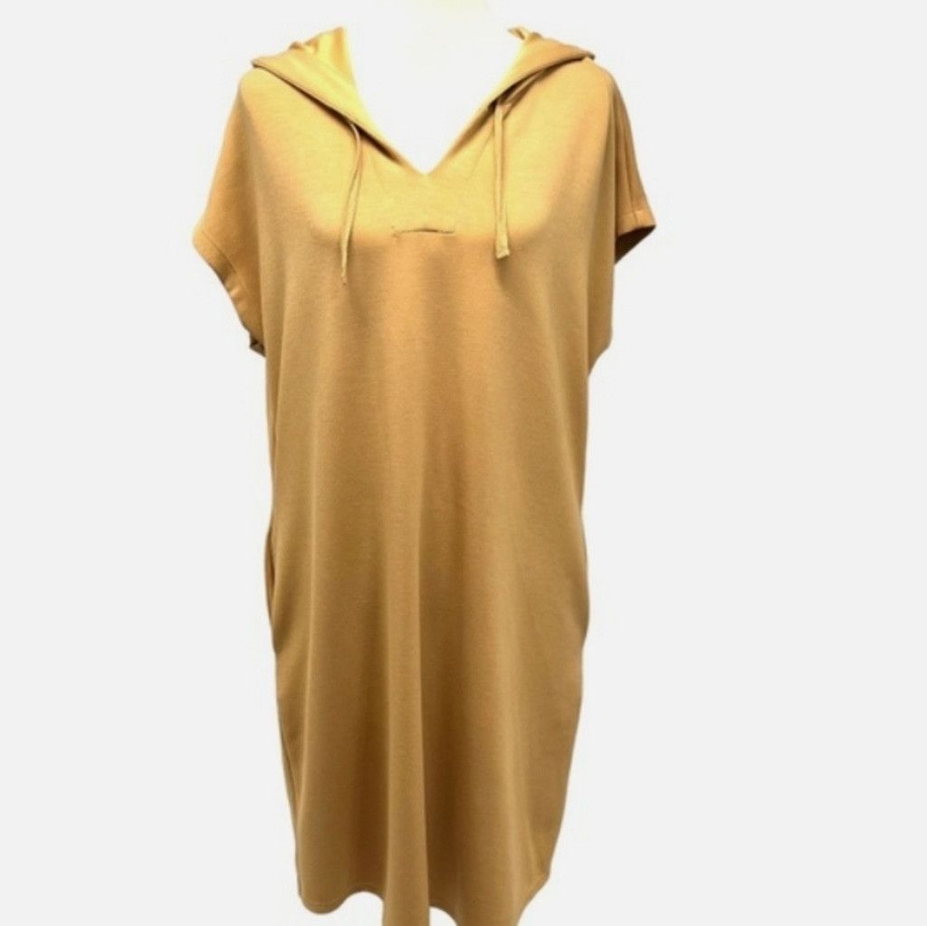 yellow knit mini dress July Yellow Knit Mini Dress - US 4 main image 1