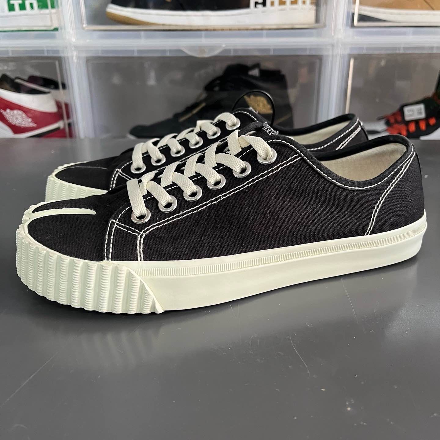 Maison Margiela Tabi Canvas Sneakers Size 38