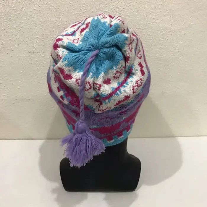 Japanese Brand × Vintage Cappello Beanie Hat Size ONE SIZE - 4 Thumbnail