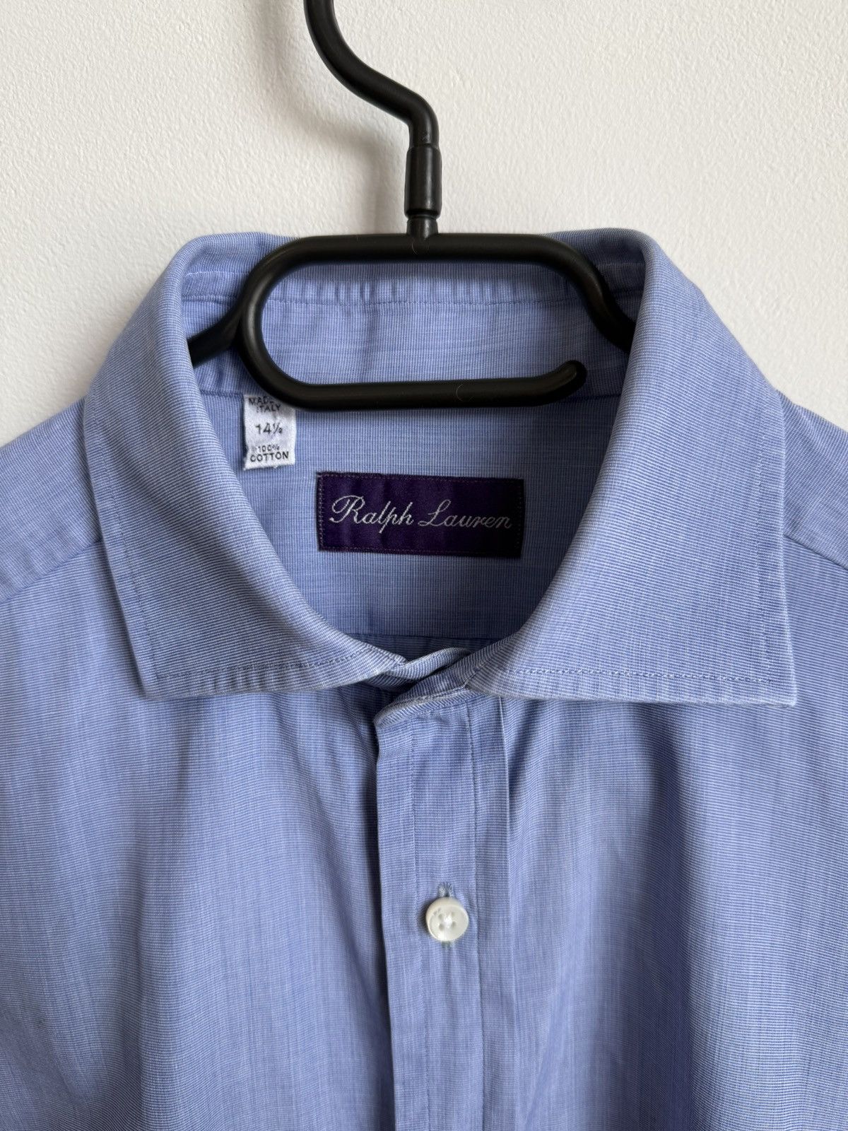 Ralph Lauren Purple Label Ralph Lauren Purple Label Blue Shirt Size US S / EU 44-46 / 1 - 3 Thumbnail