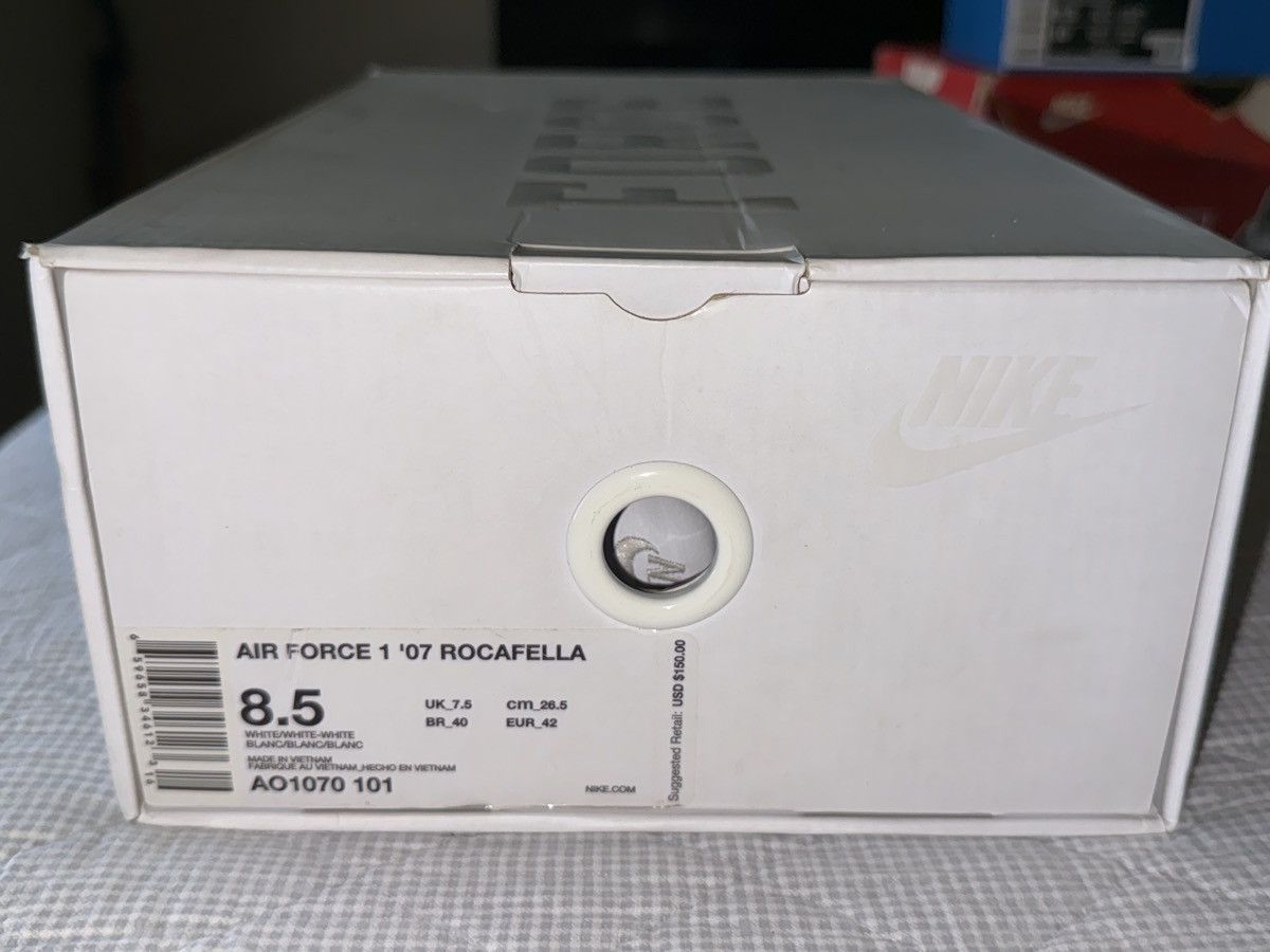Nike Nike Air Force 1 Low ‘ Roc-A-Fella ’ Size US 8.5 / EU 41-42 - 7 Thumbnail