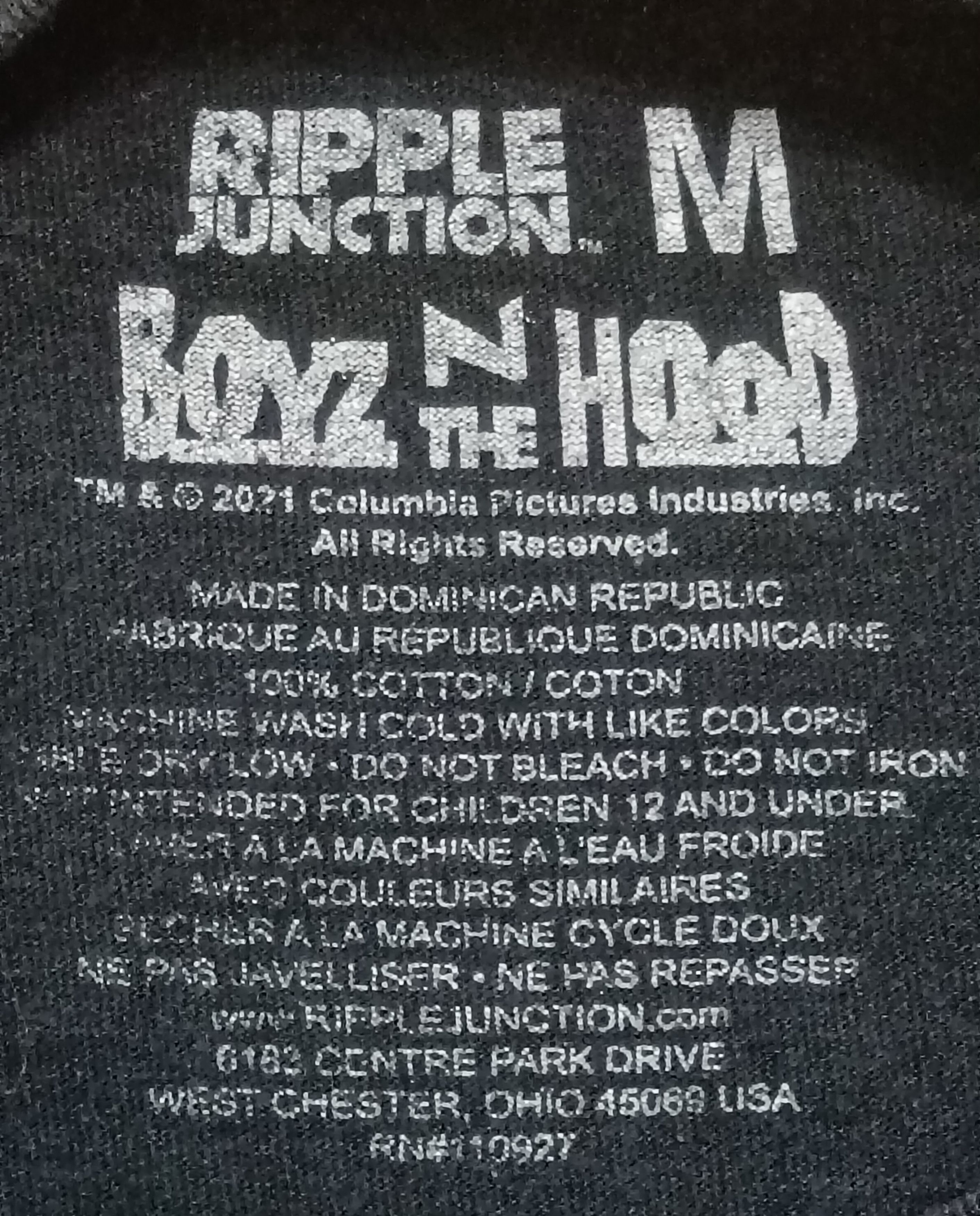 Rap Tees BOYS N THE HOOD SHIRT Size US M / EU 48-50 / 2 - 2 Thumbnail