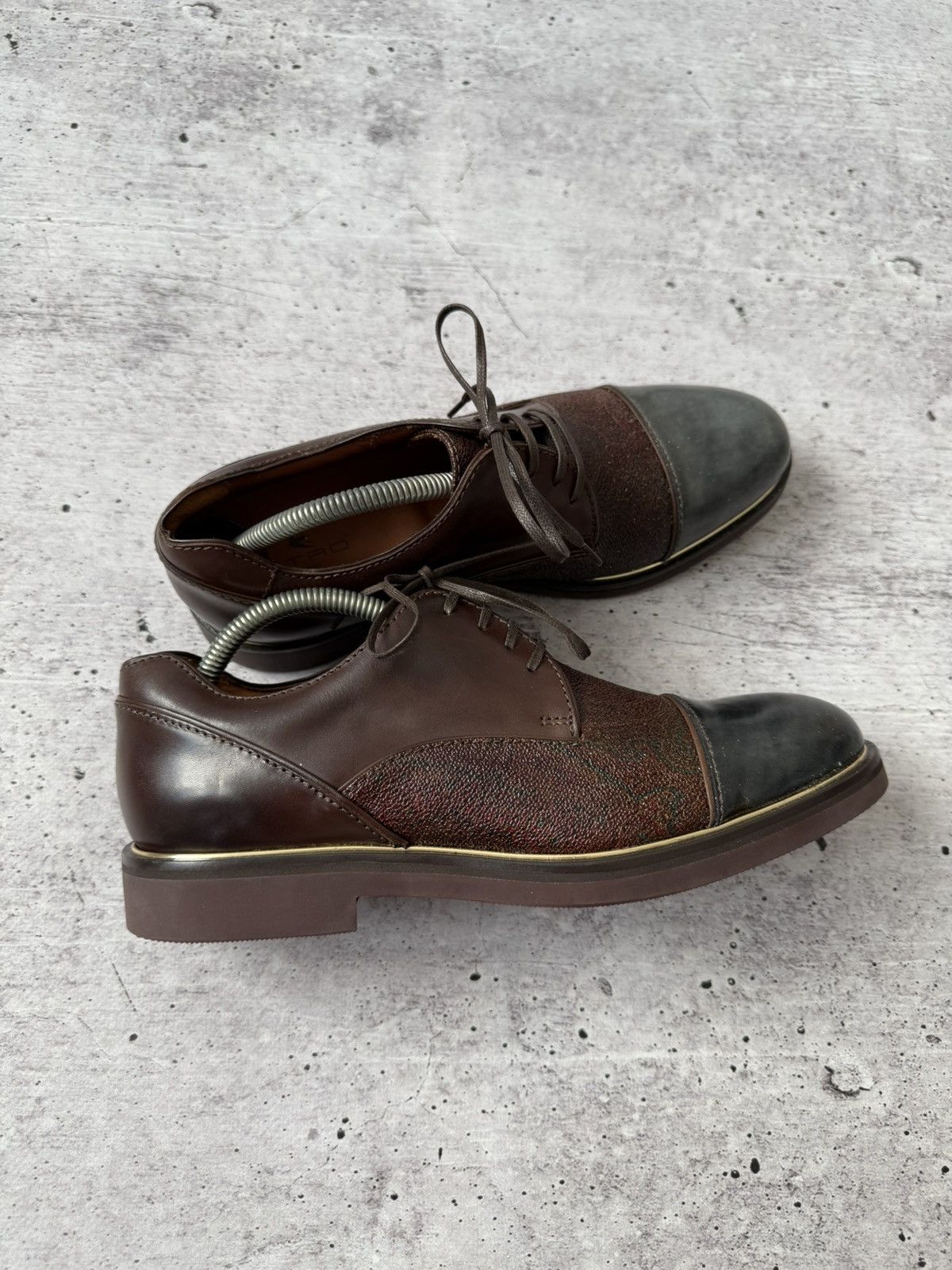 Etro × Genuine Leather Etro Leather Men’s Shoes Size US 7 / EU 40 - 6 Thumbnail