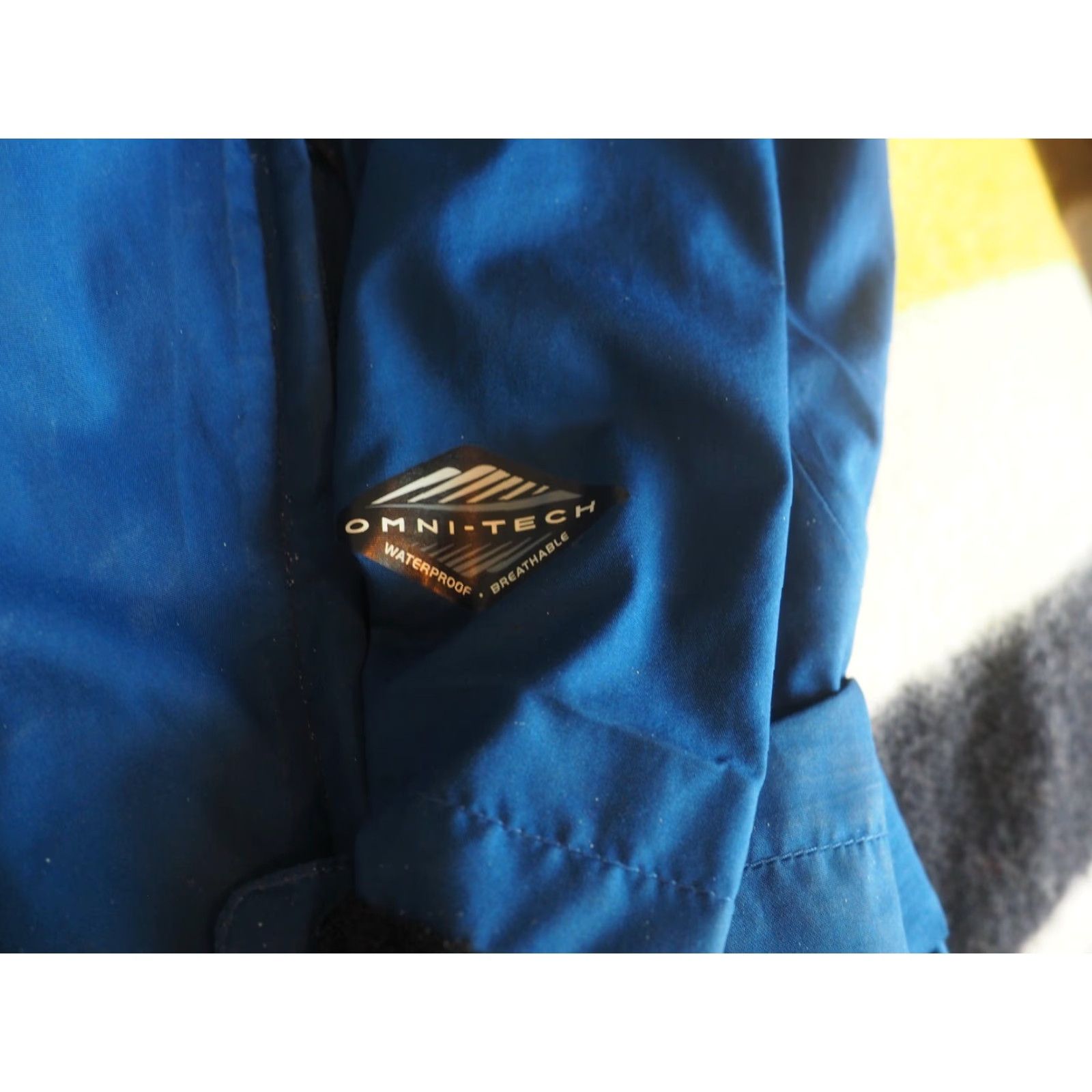 Vintage COLUMBIA Titanium Interchange Hooded Jacket Blue Mens M Medium EUC Rain Jacket Full Zip Nylon Polyester Logo 08s Size US M / EU 48-50 / 2 - 6 Thumbnail
