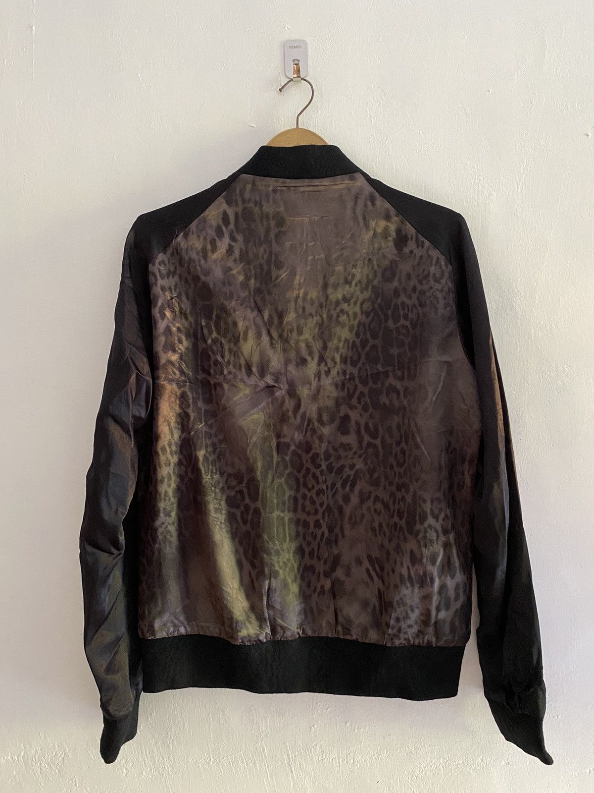 Japanese Brand × Schlussel × Vintage Vintage Schlussel leopard reversible bomber jacket Size US L / EU 52-54 / 3 - 2 Thumbnail