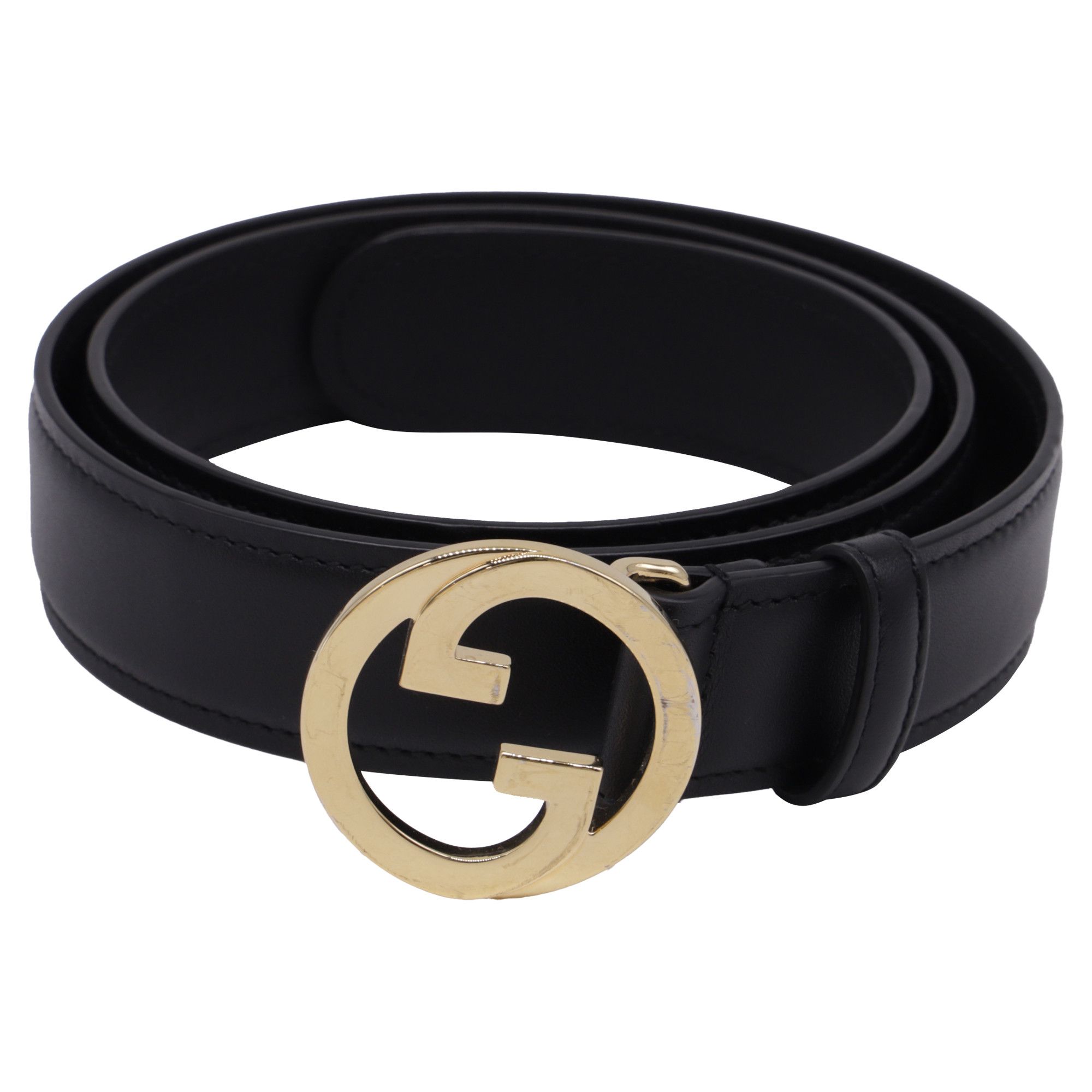 Gucci Gucci Blondie Belt in Black Leather Size ONE SIZE - 1 Thumbnail