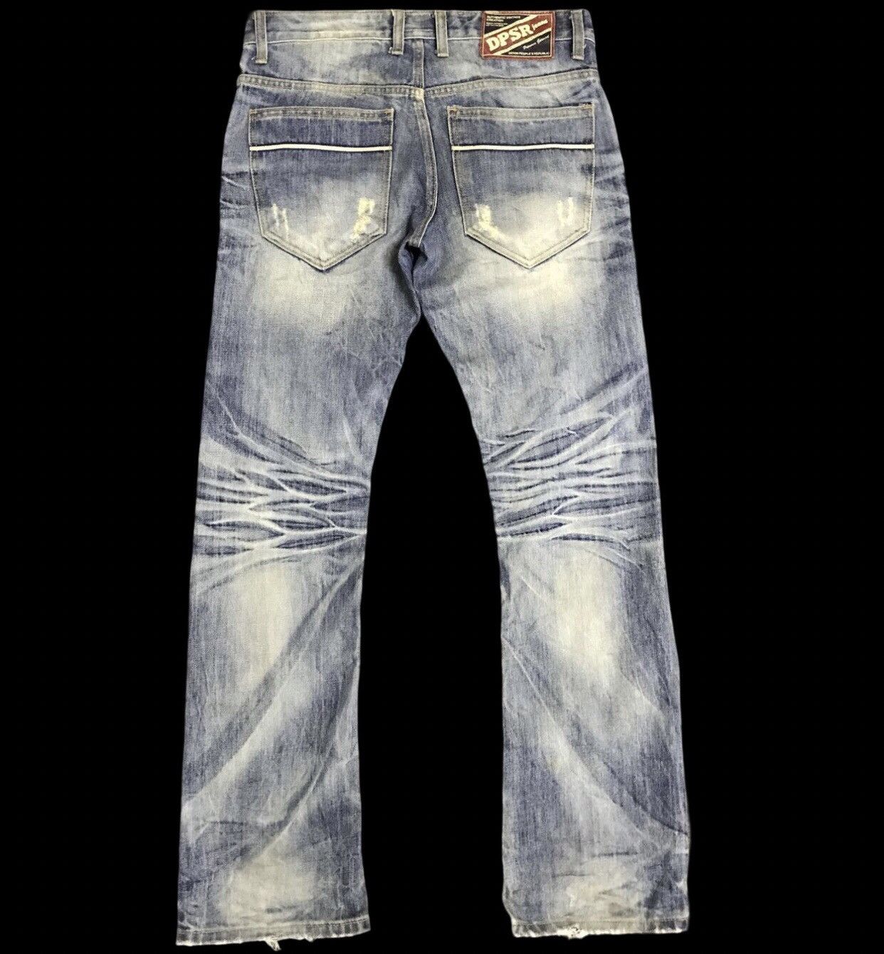 Seditionaries D135 DPSR Street Fashion Seditionarie Flare Distressed Jeans Size US 33 - 1 Thumbnail