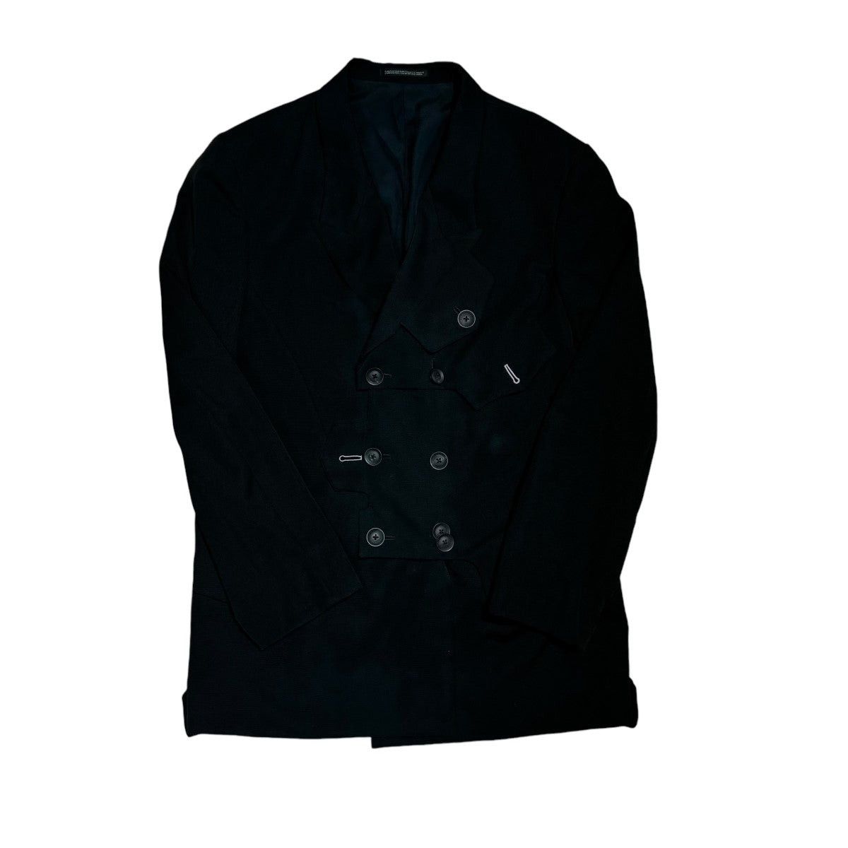 Yohji Yamamoto yohji yamamoto 20SS Switching Flap Peak J Jacket HN-J13-100 Size US L / EU 52-54 / 3 - 1 Thumbnail