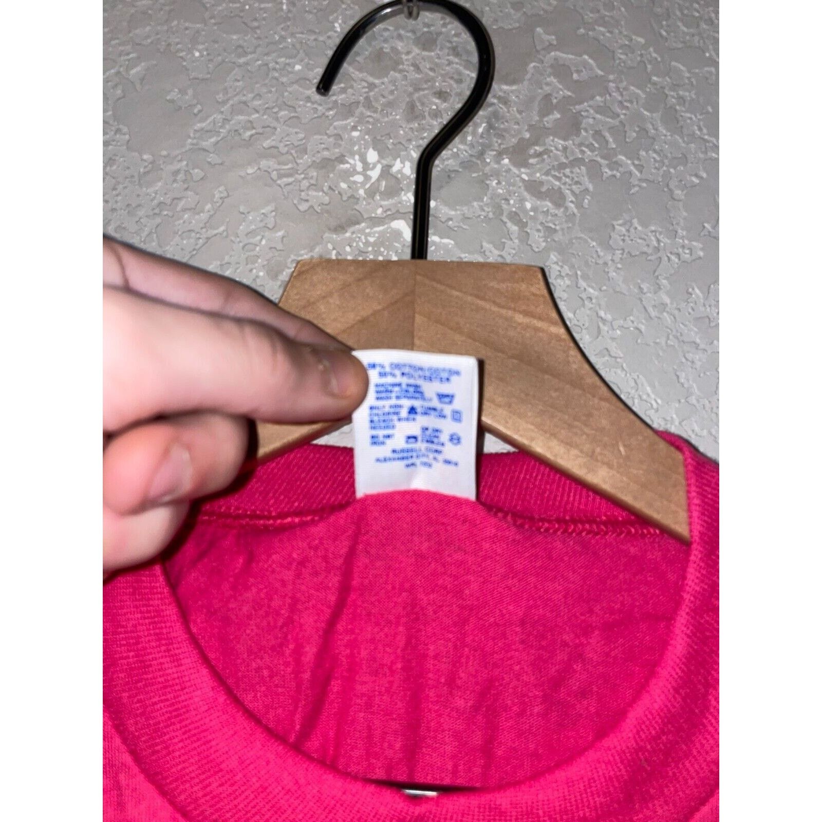 Jerzees Vintage Las Vegas Shirt NV Nevada Flower Pink Tee 90s VTG M Size US M / EU 48-50 / 2 - 7 Thumbnail