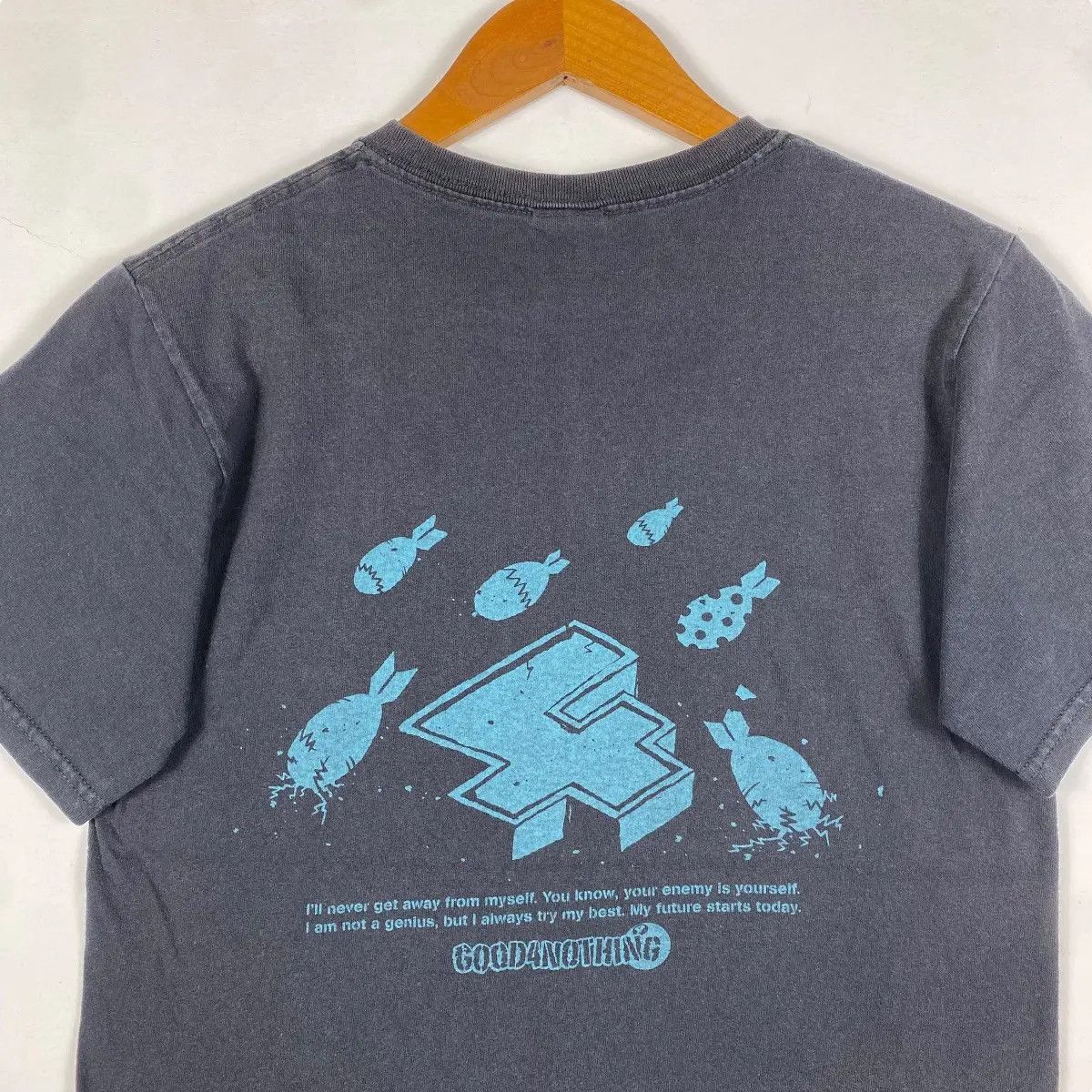 Band Tees Vintage GOOD 4 NOTHING Japanese Rock Band Tee Shirt Size US S / EU 44-46 / 1 - 5 Thumbnail