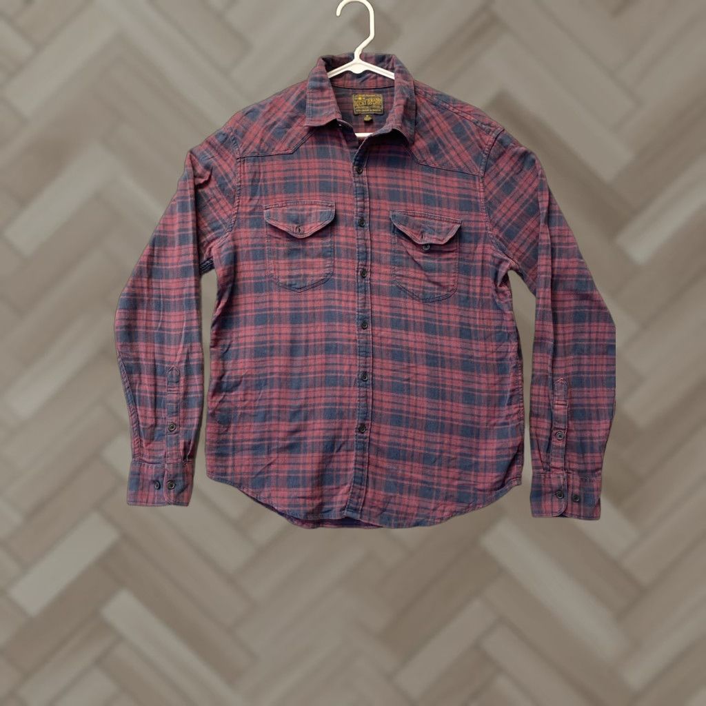 Lucky Brand LUCKY BRAND Men's Button-Up Shirt Long Sleeve Plaid Multicolor M Size US M / EU 48-50 / 2 - 1 Thumbnail