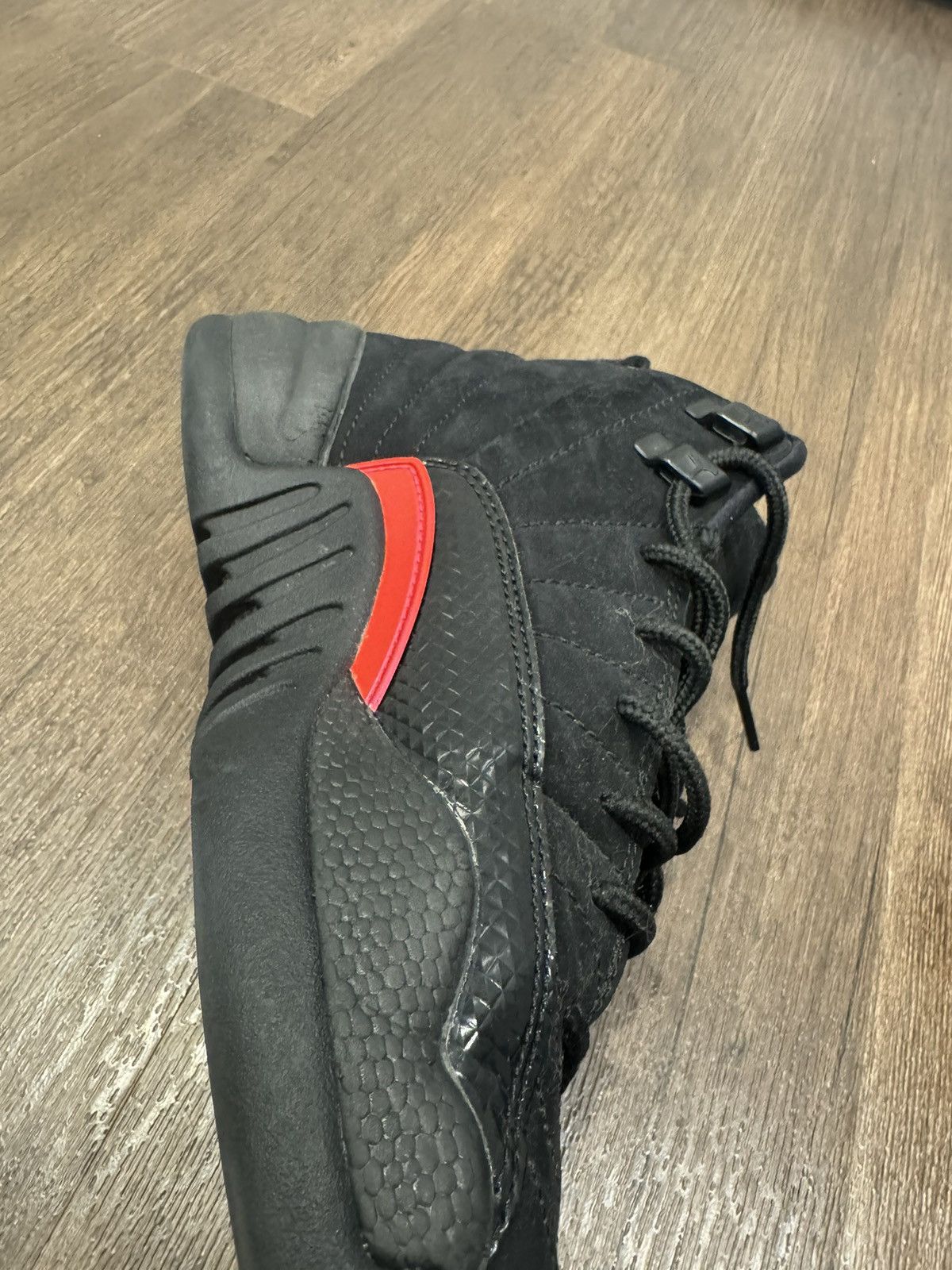 Jordan Brand Jordan 12 Retro Black Rush Pink Size US 5.5 / EU 38 - 7 Thumbnail