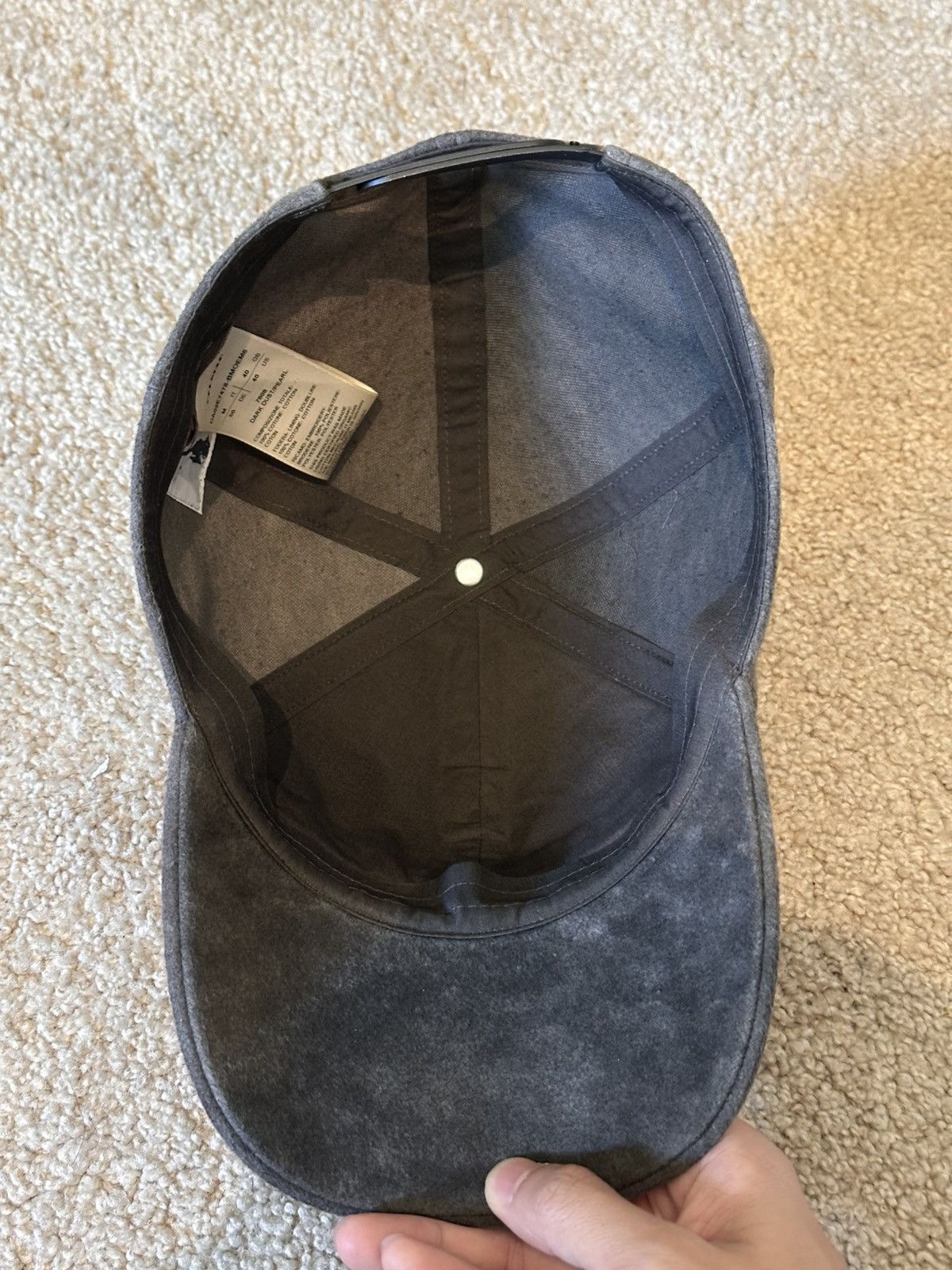 Rick Owens Rick Owens FW25 CUNTY hat Size ONE SIZE - 4 Thumbnail
