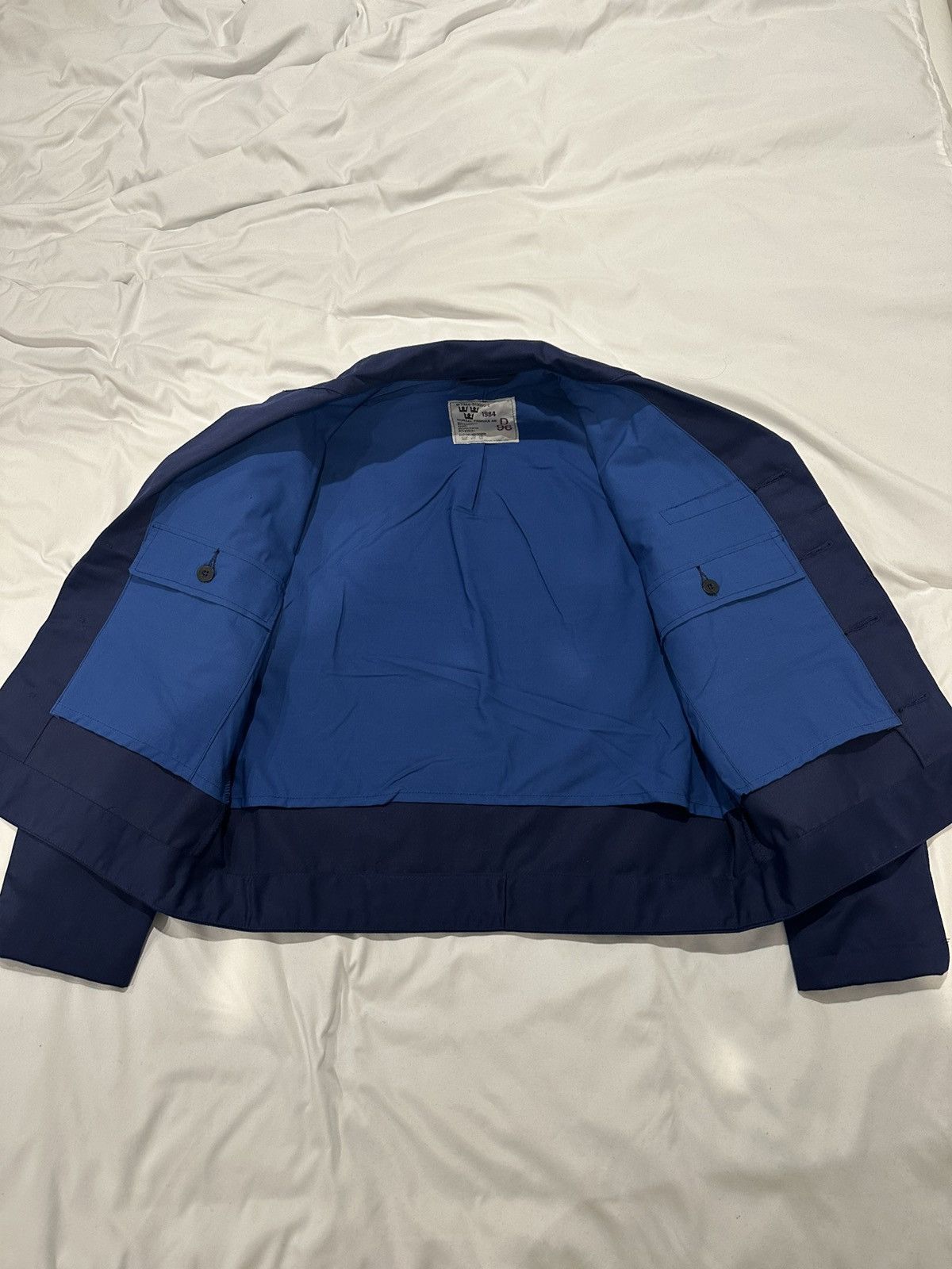 Vintage Vintage 1980s Original Swedish Navy Jacket Size US M / EU 48-50 / 2 - 3 Thumbnail