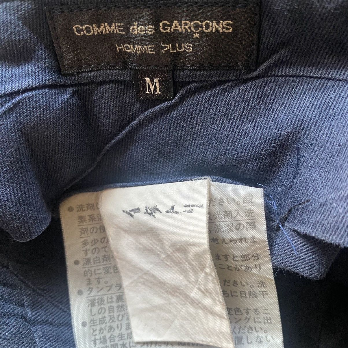 Comme des Garcons Vintage 90’s Wool Shorts With Denim Hem Size US 30 / EU 46 - 4 Thumbnail
