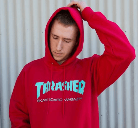 Thrasher thrasher hoodie red Size US S / EU 44-46 / 1 - 3 Thumbnail