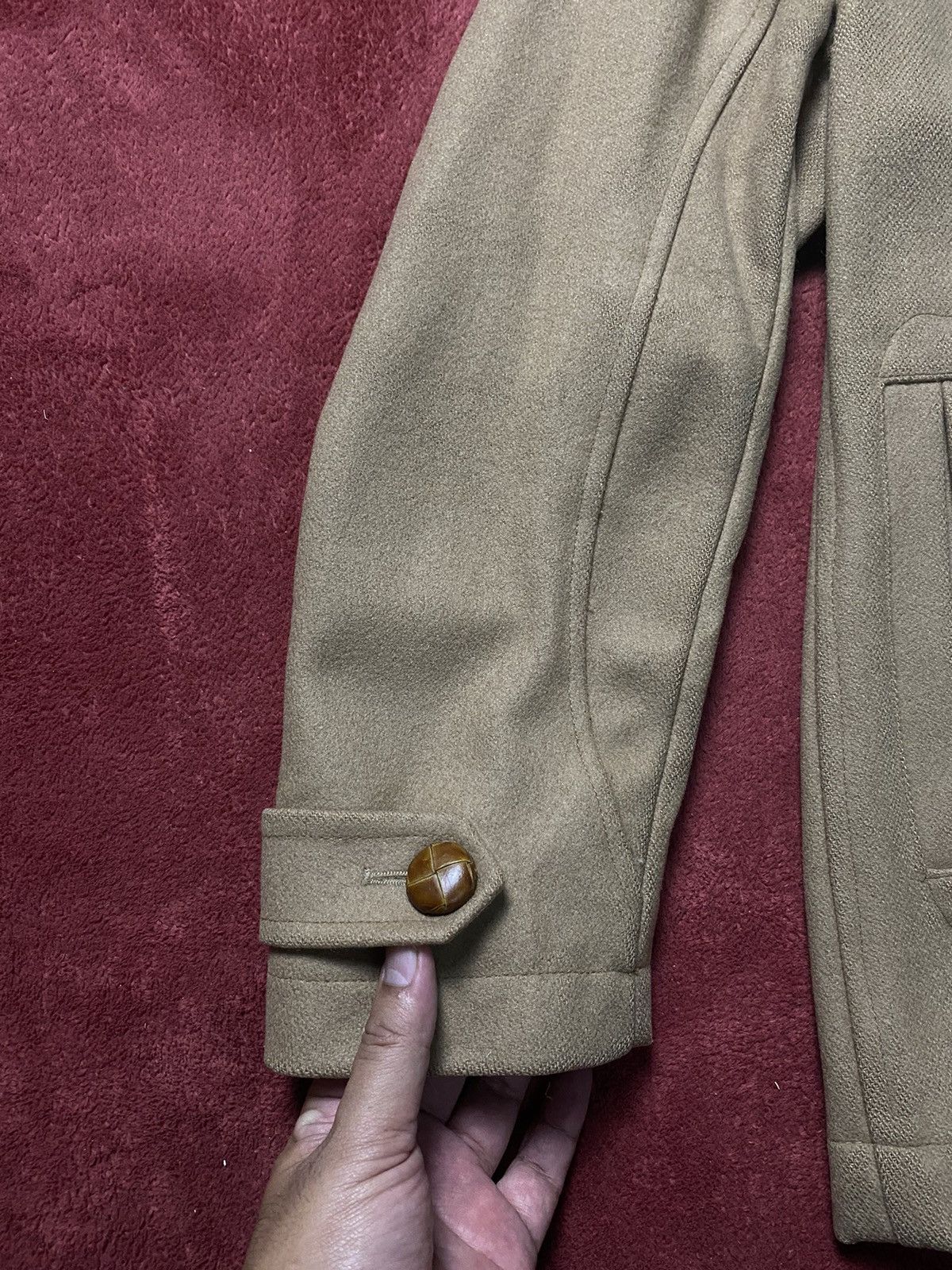 Gloverall × Vintage Vintage Gloverall Wool Trench Jacket Size US M / EU 48-50 / 2 - 7 Thumbnail