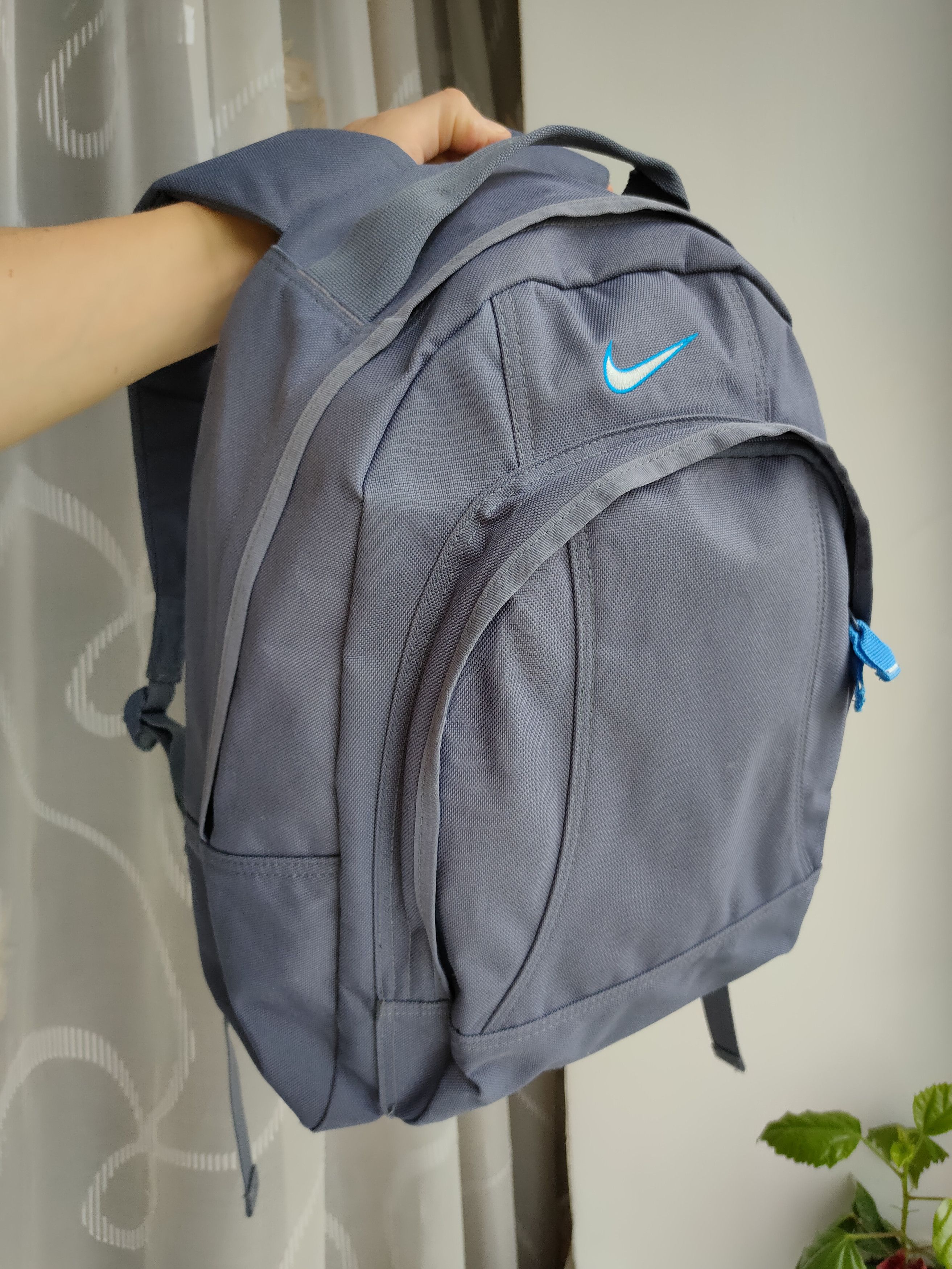 （レア）90s〜00s NIKE backpack y2k チェック柄 NIKE ナイキ リュック バックパック 鞄 かばん バッグ 90年代