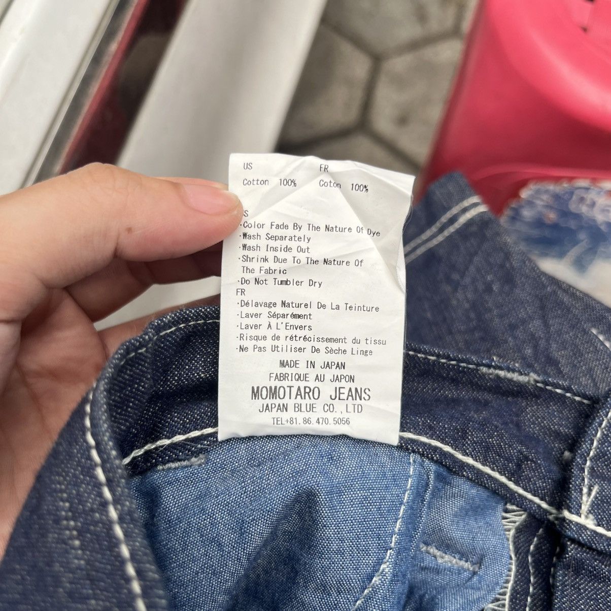 Momotaro Jeans Momotaro Jeans P128RP Double Hip Cropped Work Pants Size US 30 / EU 46 - 8 Thumbnail