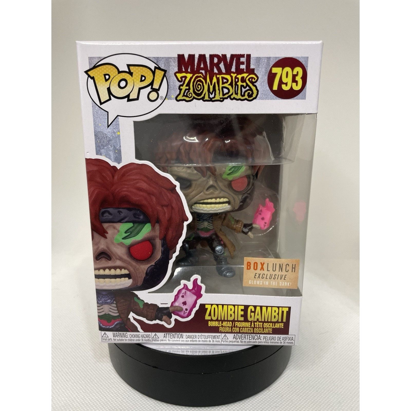 Marvel Comics Funko Pop! Zombie Gambit - Box Lunch Exclusive - 793 Size ONE SIZE - 1 Thumbnail