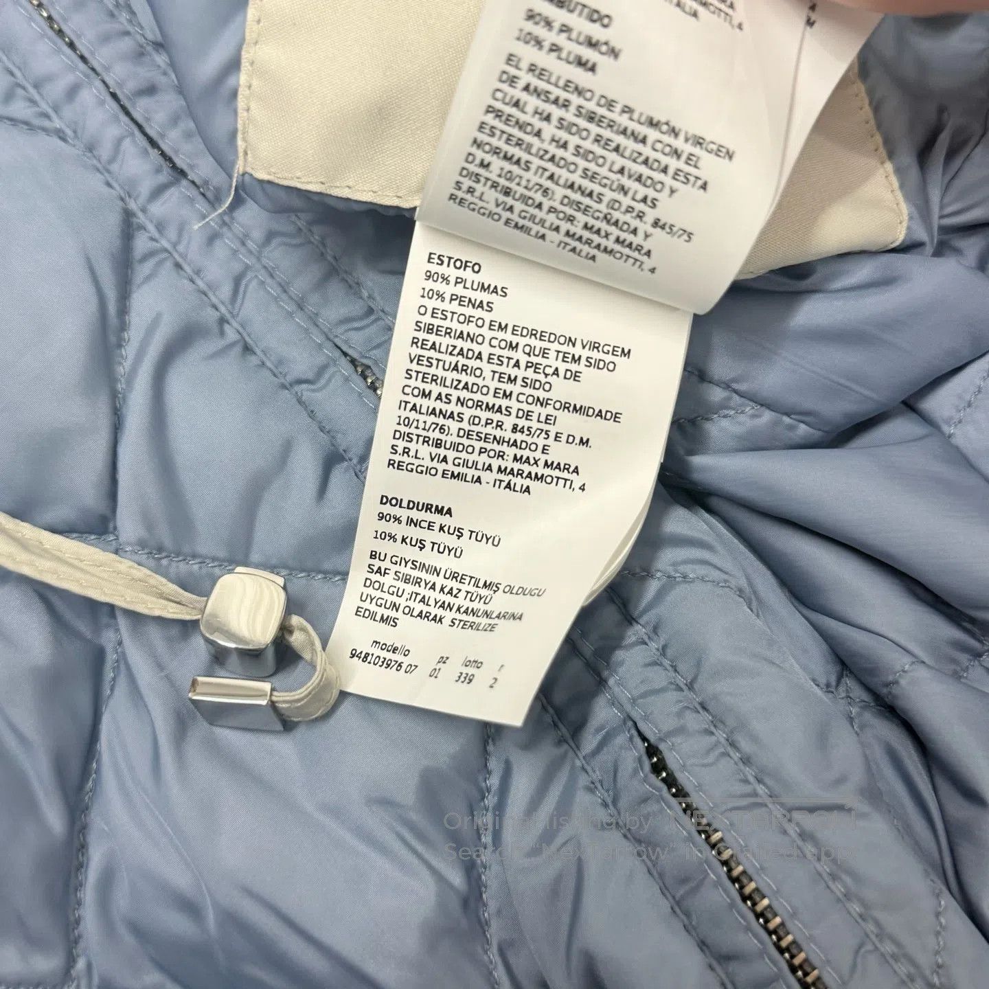 Max Mara Max Mara Reversible Hooded Long Down Jacket| Size S / US 4 / IT 40 - 7 Thumbnail