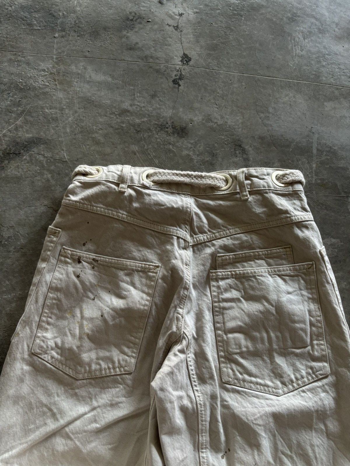 Vintage WE THE FREE wide baloon pant kapital inspired dirty splatter Size US 30 / EU 46 - 16 Thumbnail