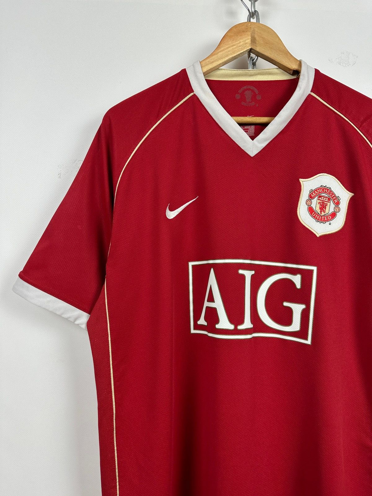 Nike 2006/07 Nike Manchester United Vintage Soccer Jersey Size US XL / EU 56 / 4 - 5 Thumbnail