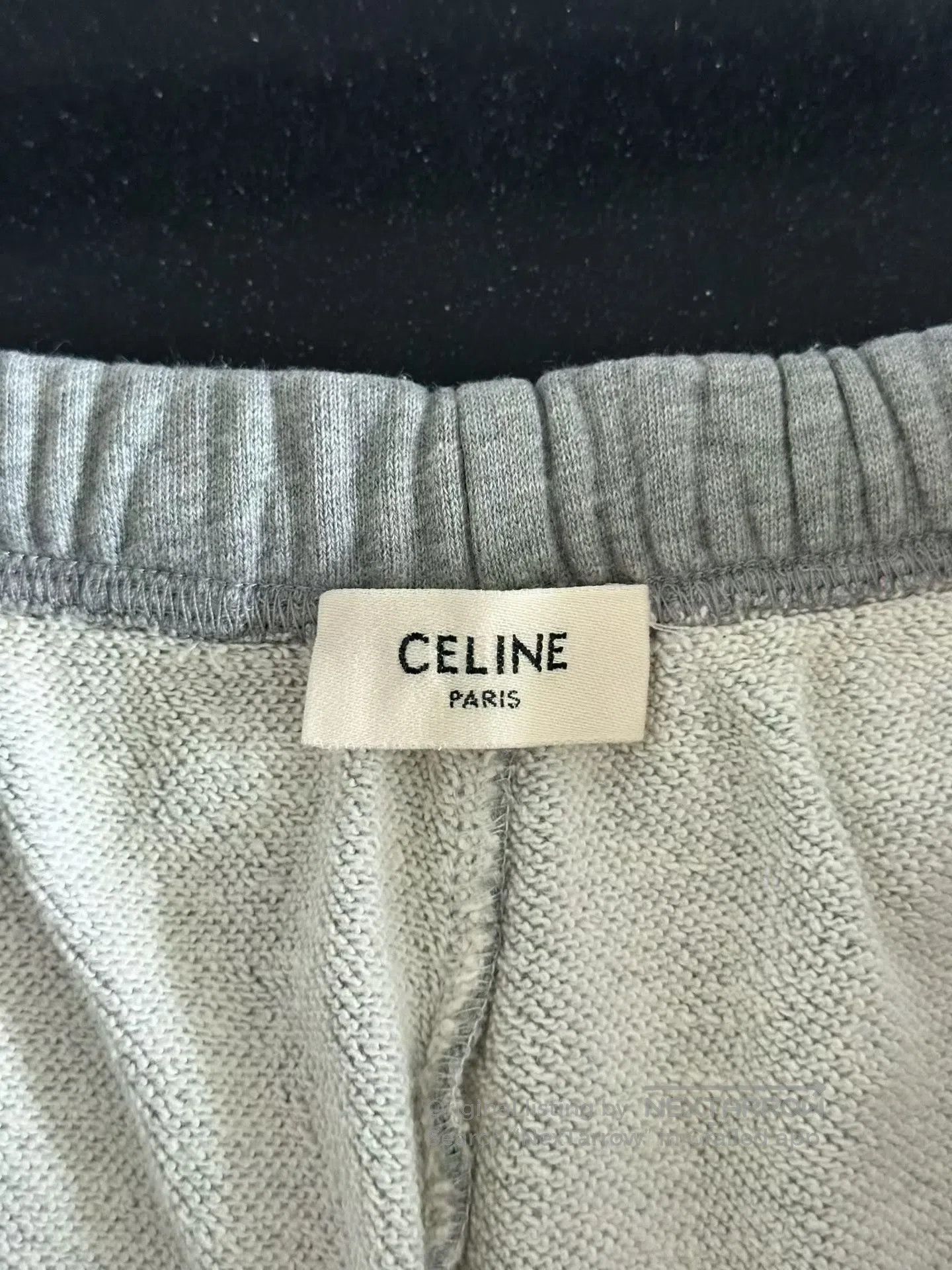 Celine CELINE size L Grey embroidered shorts| Size US 27 - 3 Thumbnail
