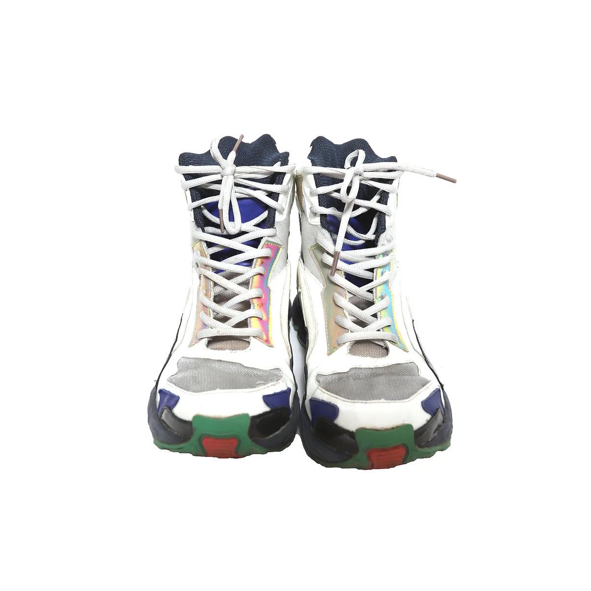 Raf Simons Raf Simons SS13 Holo Hightop Sneakers Size US 10 / EU 43 - 5 Thumbnail