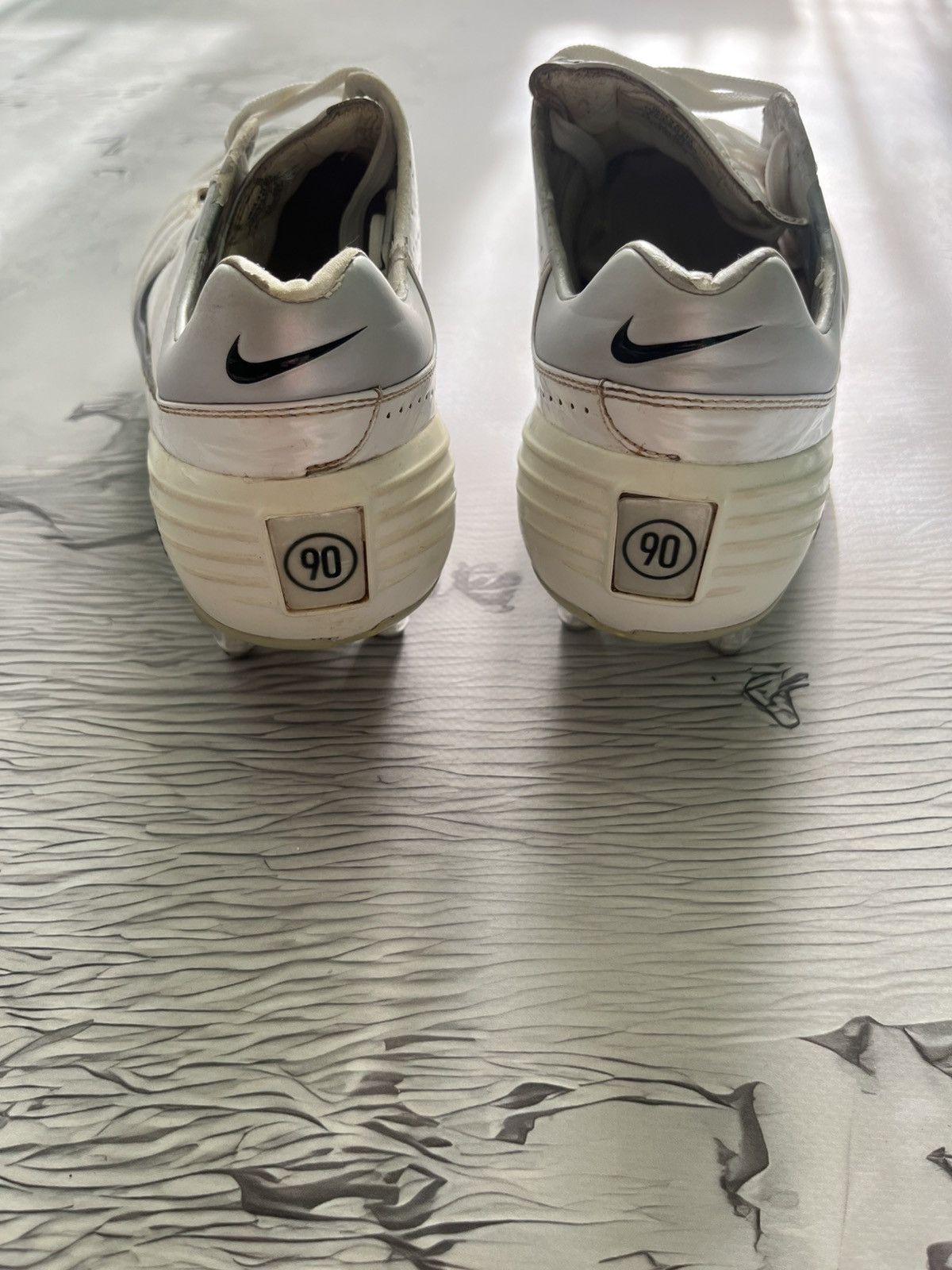 Nike Nike Total 90 Air Zoom Vintage Football Soccer Boots White Size US 9.5 / EU 42-43 - 5 Thumbnail