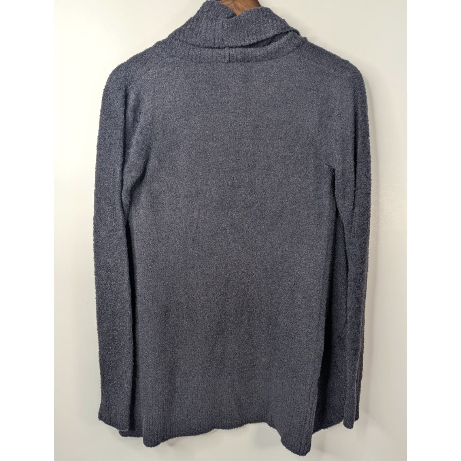 Vintage Barefoot Dreams Cardigan XS/S Women's CozyChic Lite Circle Cardi Indigo 452 Knit Open Pockets Stretch Long Sleeve Size XS / US 0-2 / IT 36-38 - 5 Thumbnail