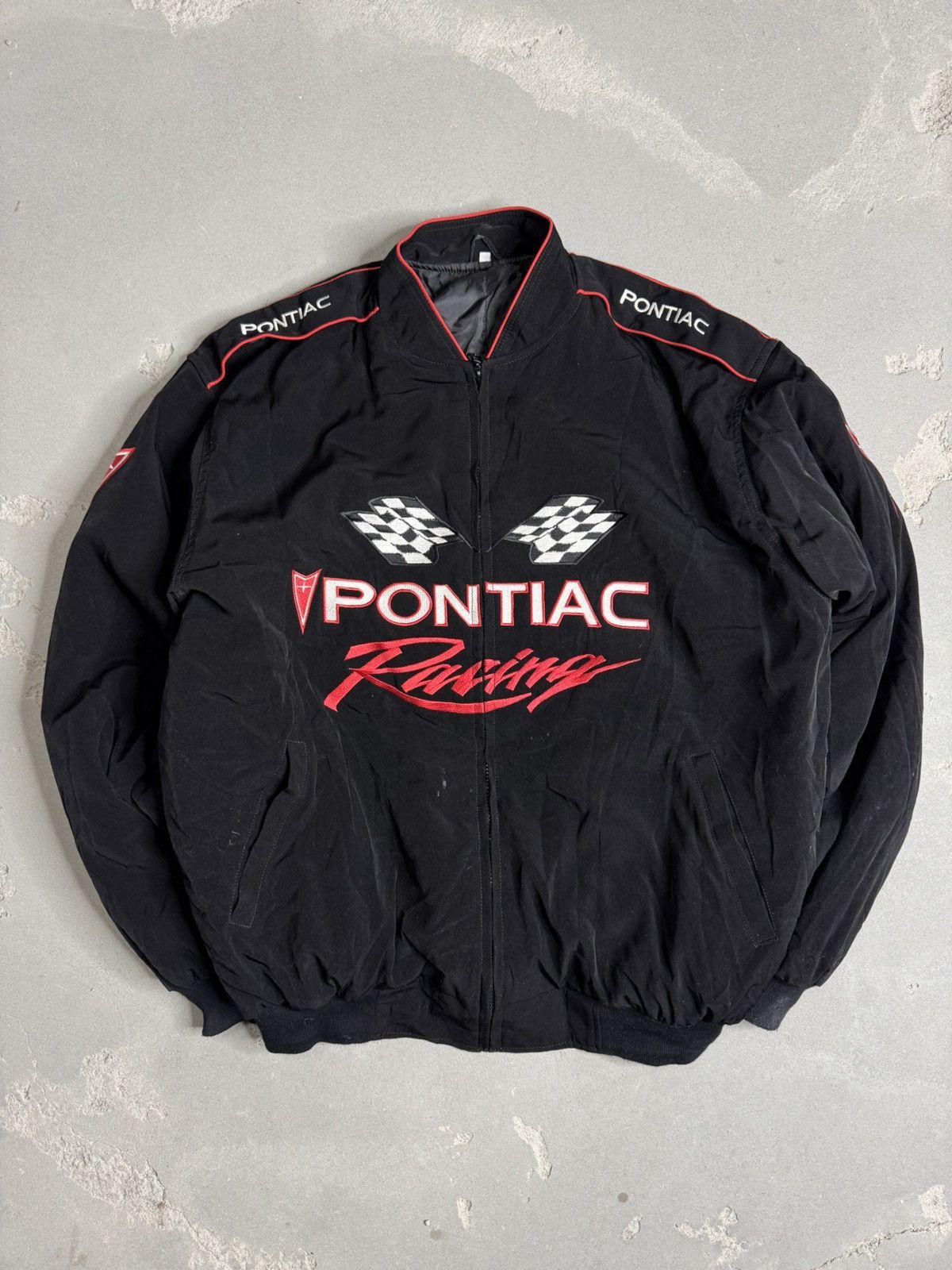 Vintage Vintage Pontiac racing jacket Size US XL / EU 56 / 4 - 1 Thumbnail