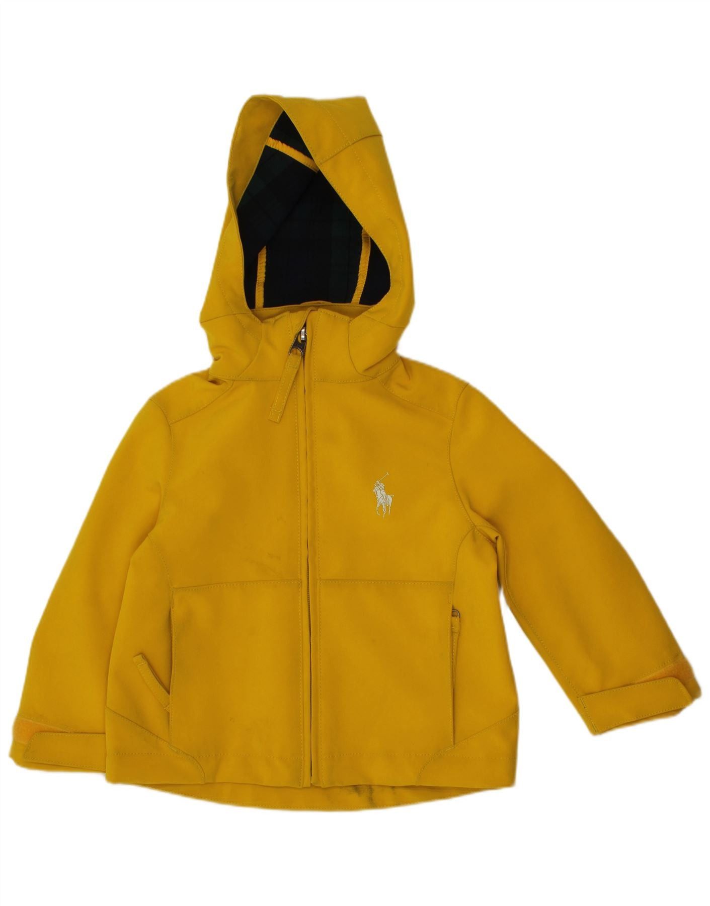 Polo Ralph Lauren Baby Boys Hooded Windbreaker Jacket 18-24 Months Yellow Size ONE SIZE - 1 Thumbnail