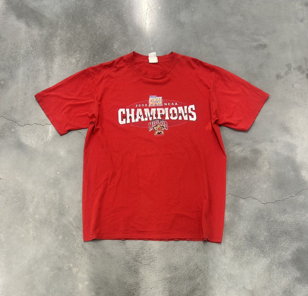Lee × Vintage 2002 Lee Sport Maryland red and white vintage tee Size US XXL / EU 58 / 5 - 1 Thumbnail