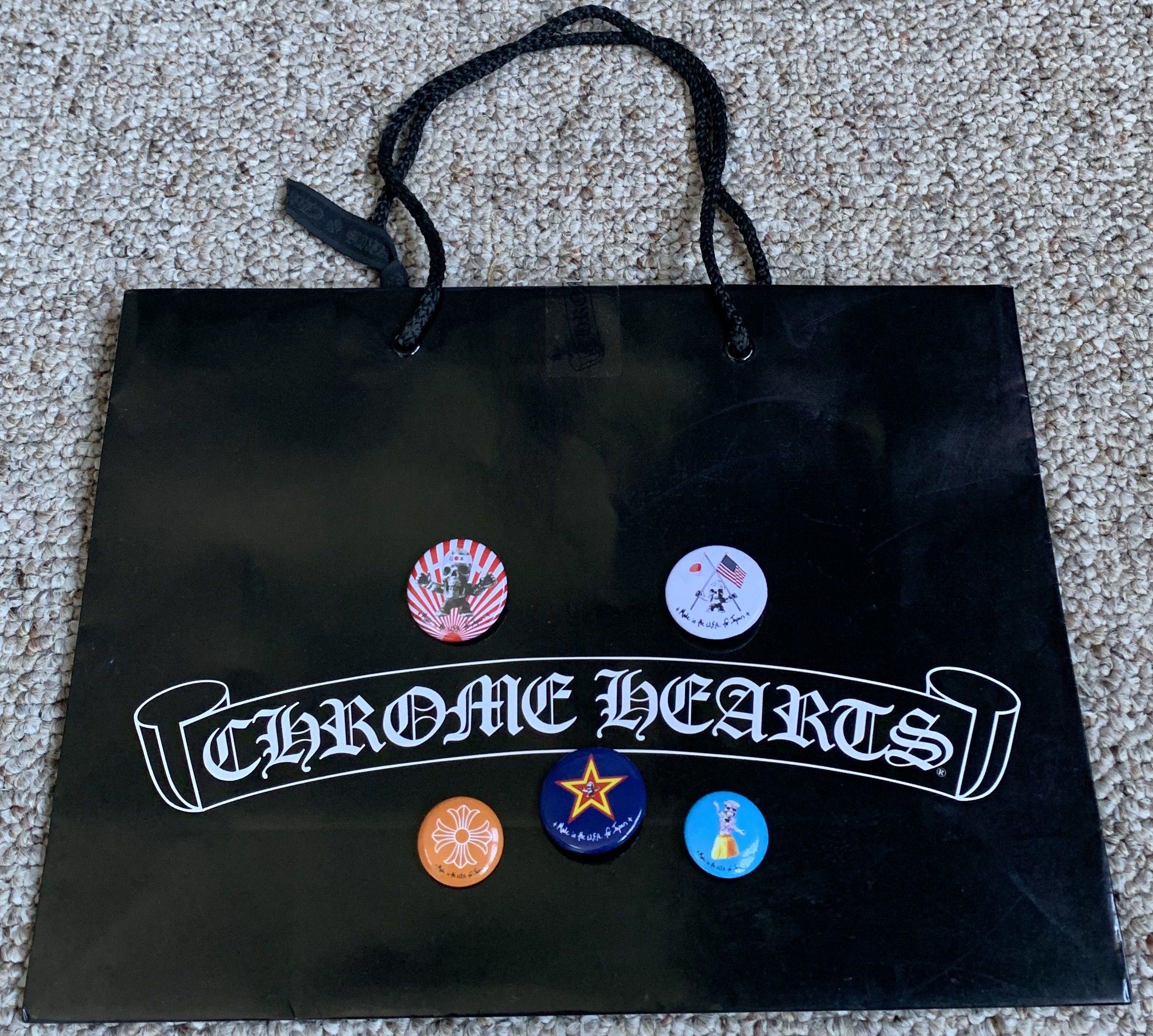 Chrome Hearts Chrome Hearts Set of 5 Pins + Bag Size ONE SIZE - 1 Thumbnail