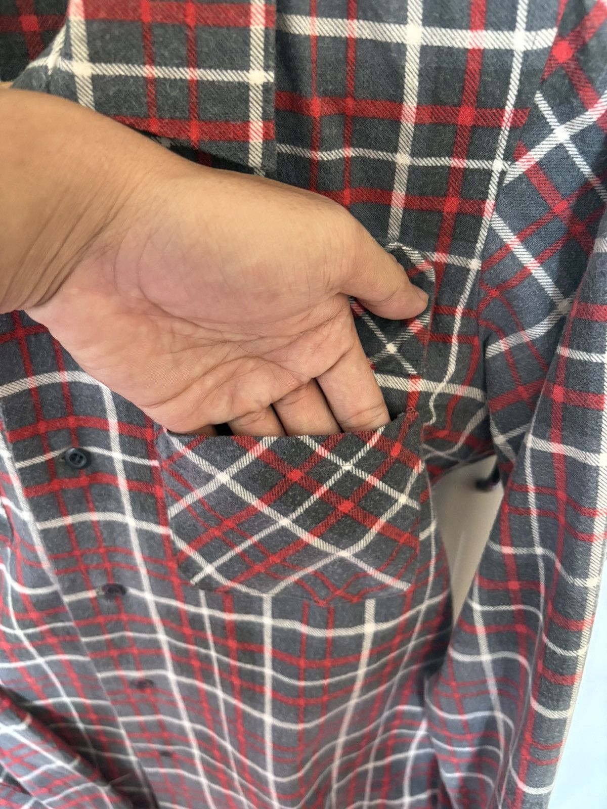 Japanese Brand × Pledge Pledge Plaid Shirt button Size US S / EU 44-46 / 1 - 12 Thumbnail
