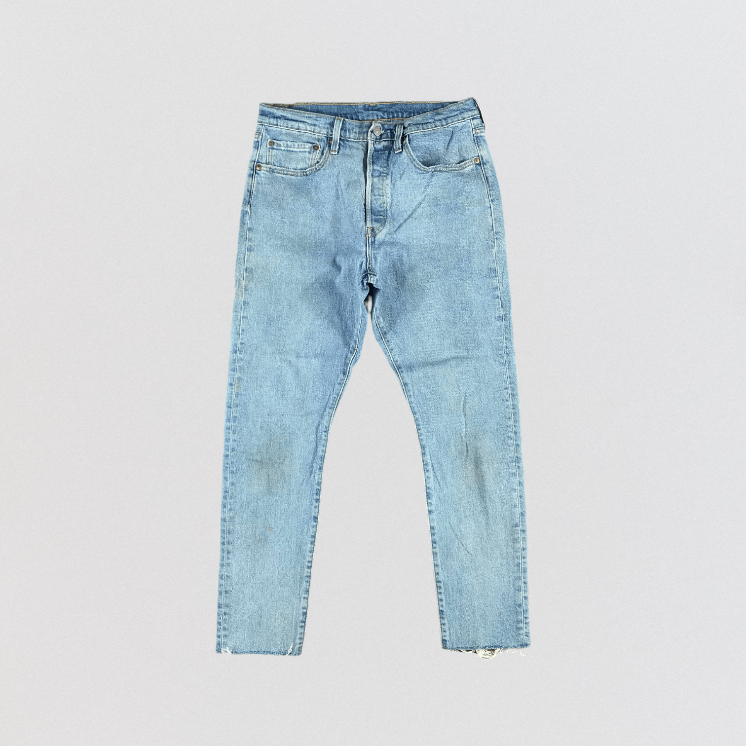 Levi's Vintage Blue Wash Levis 501 Jeans-JM3033 Size US 31 - 1 Thumbnail