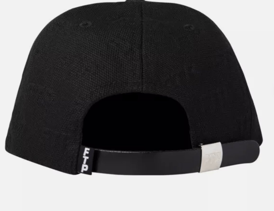 Fuck The Population FTP Embossed Logo 6 Panel - Black Size ONE SIZE - 2 Thumbnail