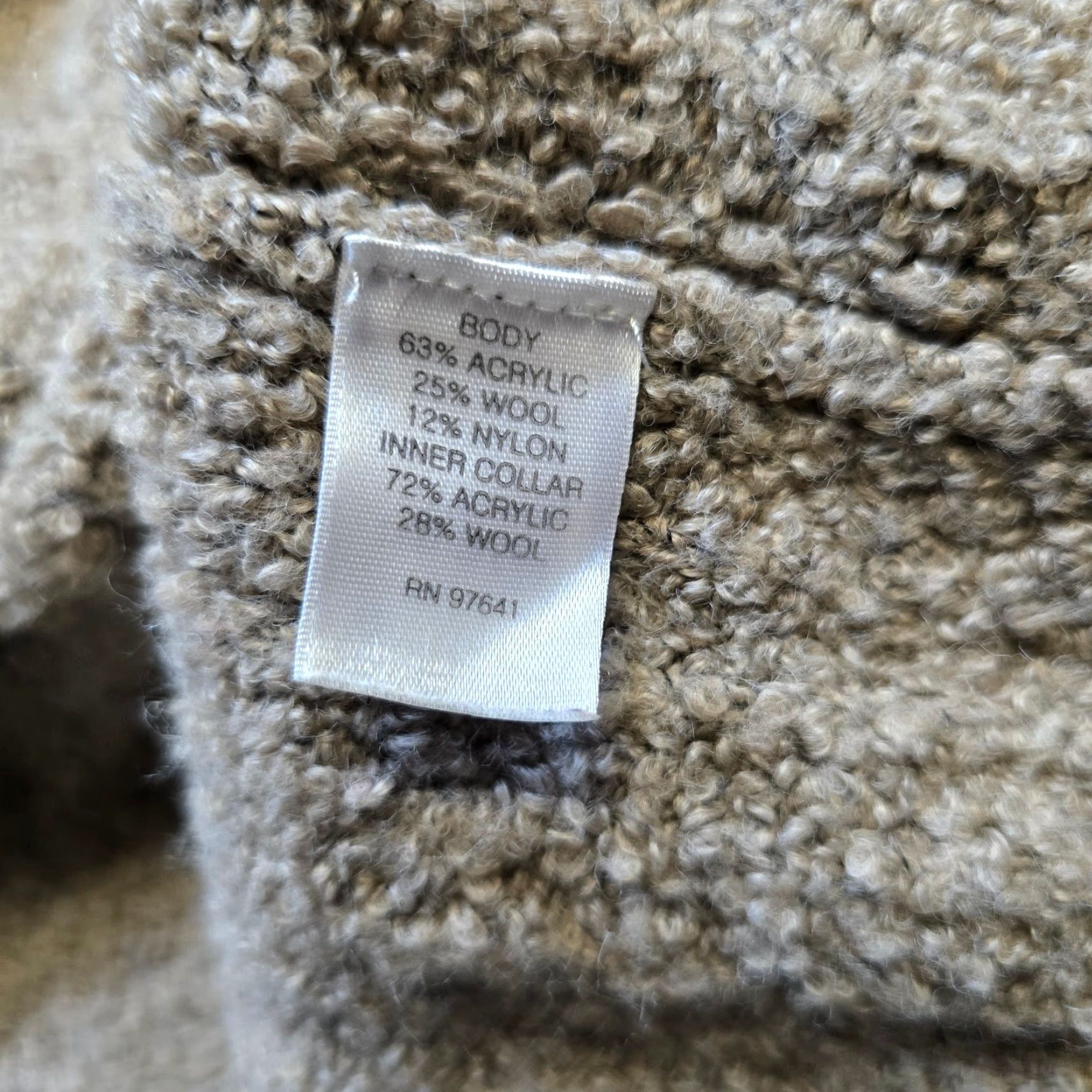 J. Jill J Jill Sweater Womens Size Large Beige Wool Fuzzy Long Round Neck Sleeve Comfort Knit Pullover Casual Vintage: No (adapt to rules) Size L / US 10 / IT 46 - 7 Thumbnail