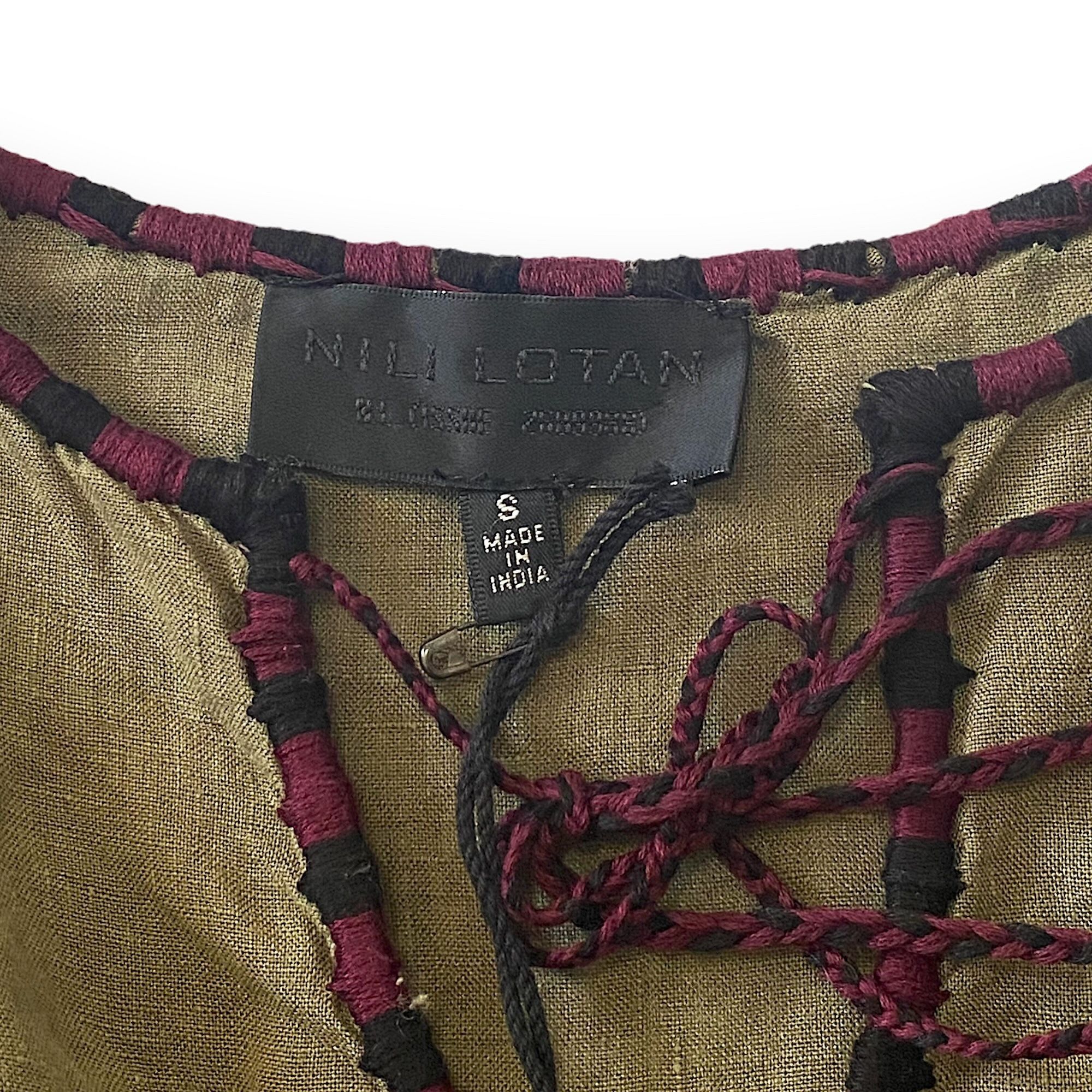 Nili Lotan Nili Lotan Valencia Dress, Army Green, Size S, New with tag Size S / US 4 / IT 40 - 12 Thumbnail
