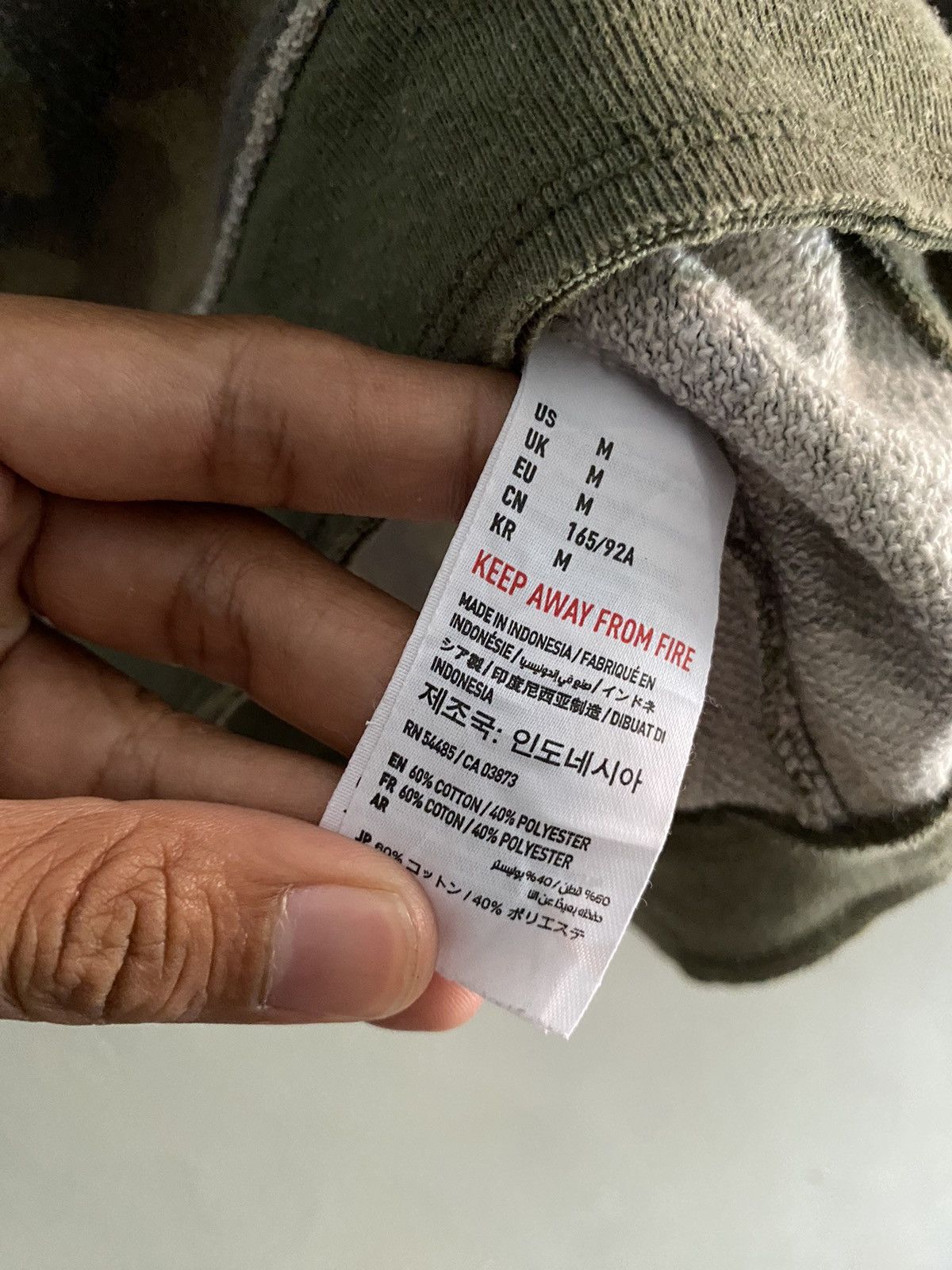 If Six Was Nine × Japanese Brand × Le Grande Bleu (L.G.B.) Vintage american eagle camo sweatshirt Size US M / EU 48-50 / 2 - 5 Thumbnail