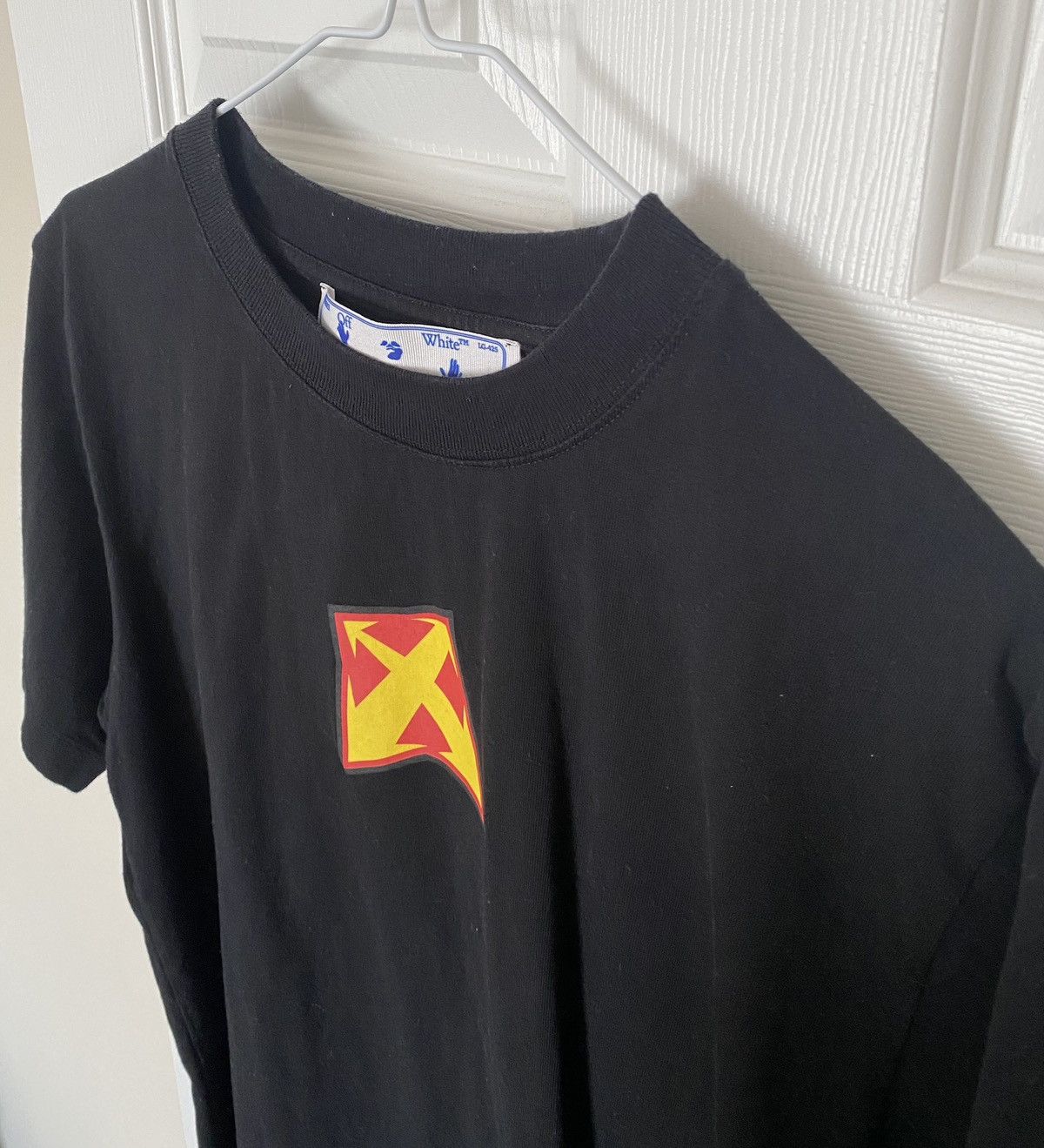 Off-White Off-White Thunder T Shirt Size Medium Size US M / EU 48-50 / 2 - 2 Thumbnail