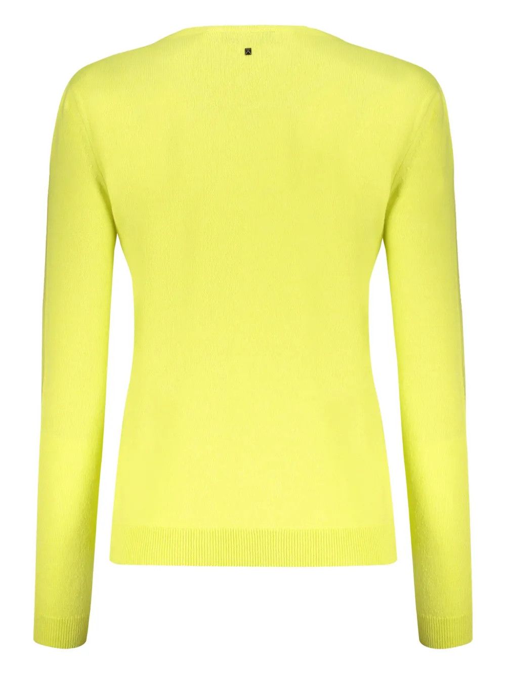 Valentino o1y0326 Cashmere Blend Sweater in Pastel Yellow Size M / US 6-8 / IT 42-44 - 2 Thumbnail