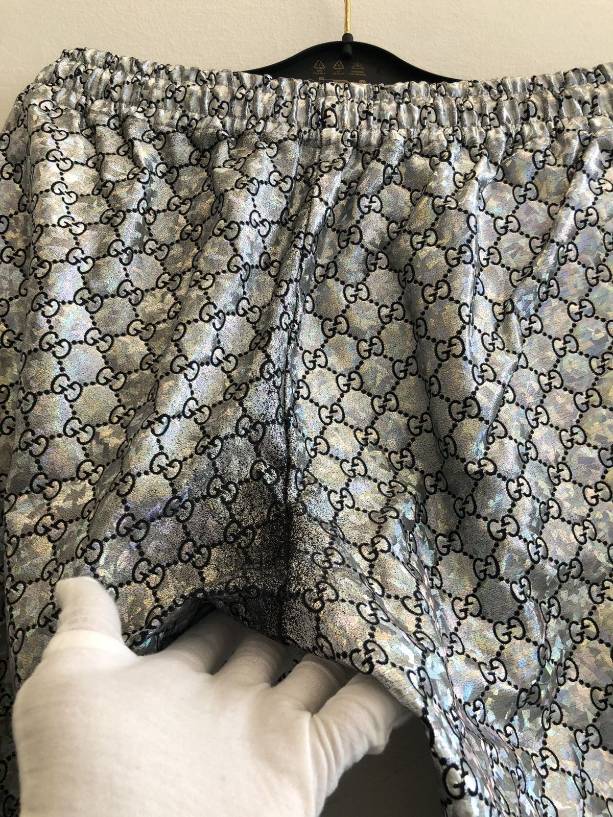 Gucci Gucci GG Supreme Print diamond crystal Jogging Pant Size US 32 / EU 48 - 7 Thumbnail