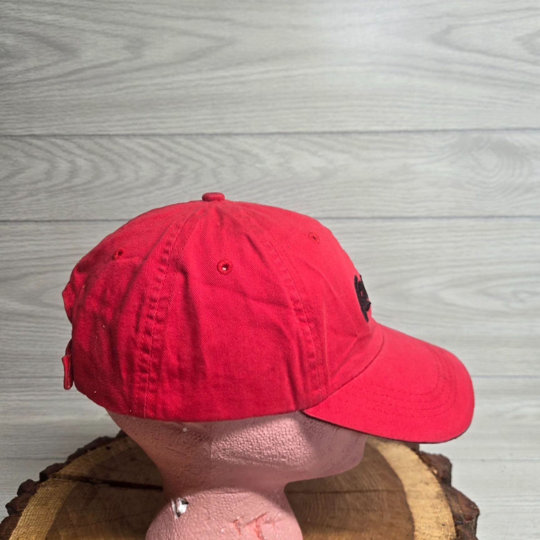 Vintage Coca-Cola Red Black Embroidered Logo Baseball Cap Adjustable Hat Size ONE SIZE - 3 Thumbnail