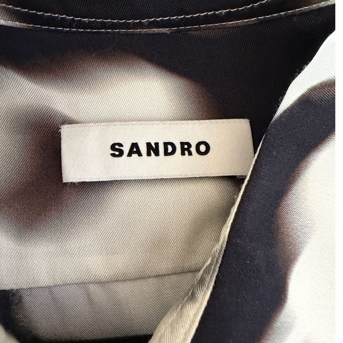 Sandro Sandro NWT E2blurry Flowers Shirt Size US XL / EU 56 / 4 - 3 Thumbnail