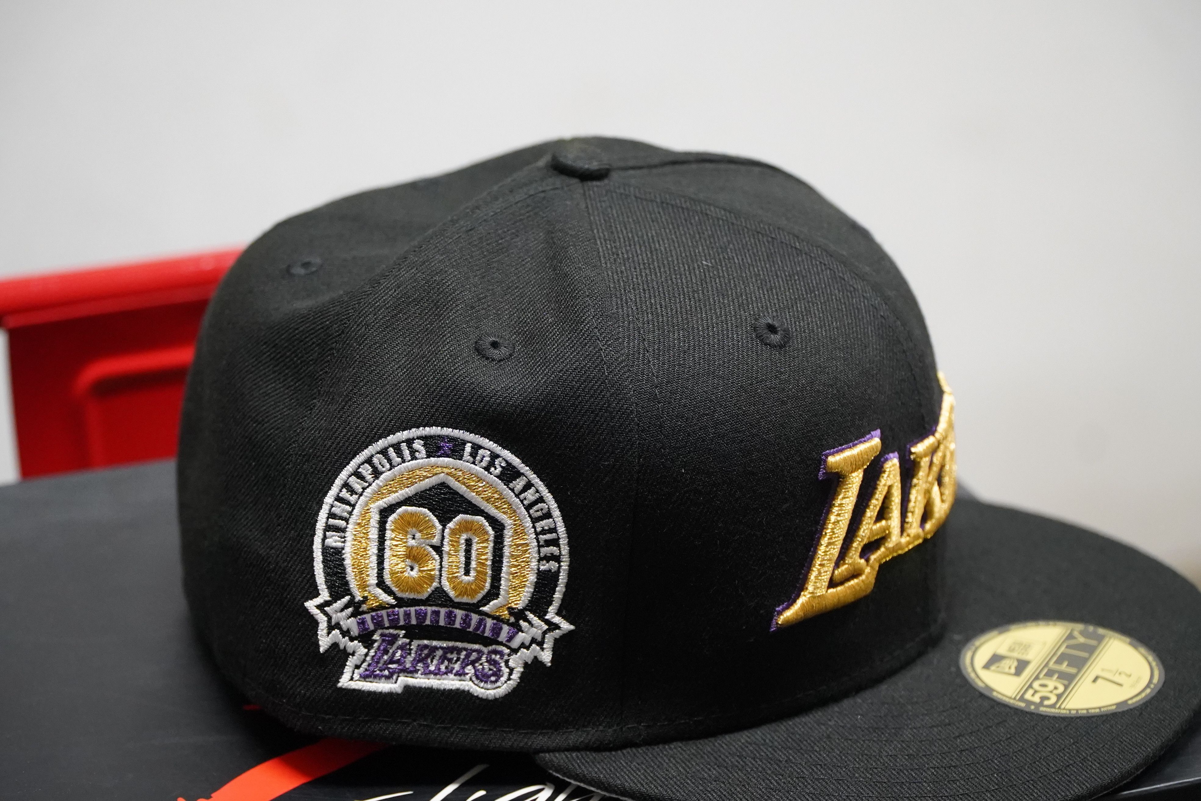 New Era Los Angeles Lakers New Era - 7 1/2 Size ONE SIZE - 2 Thumbnail