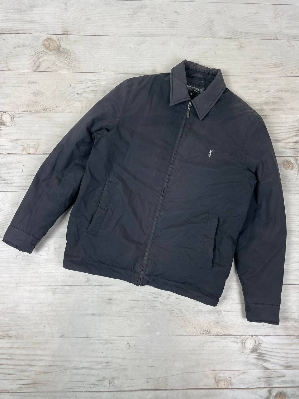 Vintage Yves Saint Laurent Bomber Jacket 90s YSL