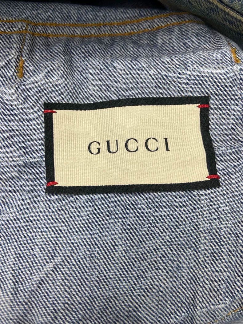 Gucci GucciKitten embroidered denim jacket 2503-Nextarrow Size US M / EU 48-50 / 2 - 4 Thumbnail
