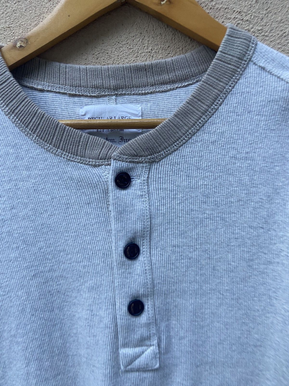 I.N.C 🔥 Houston INC Inspector military army navy Henley shirt Size US M / EU 48-50 / 2 - 2 Thumbnail